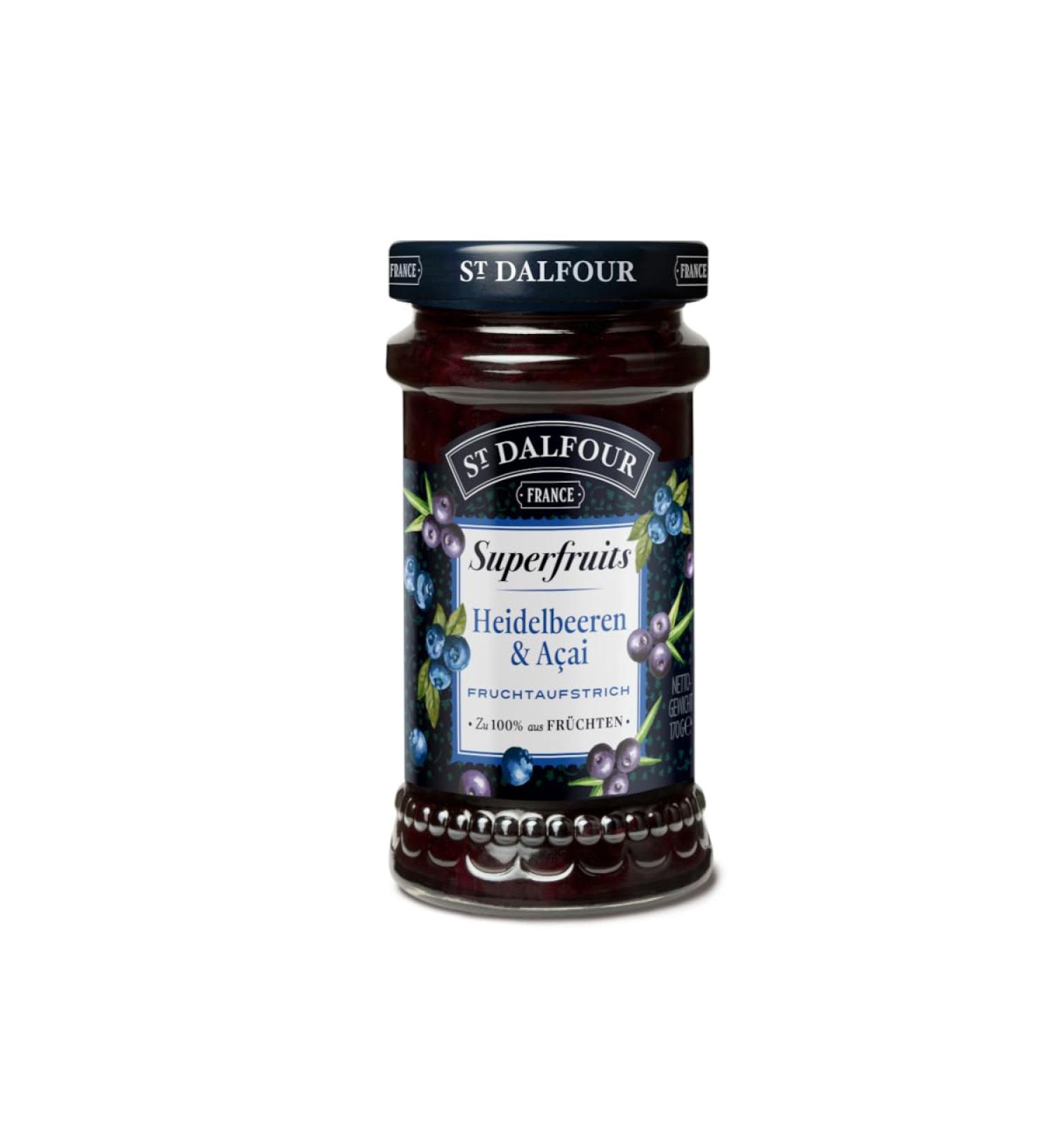 St. Dalfour Superfruits Blueberry & Acai Spread 170g