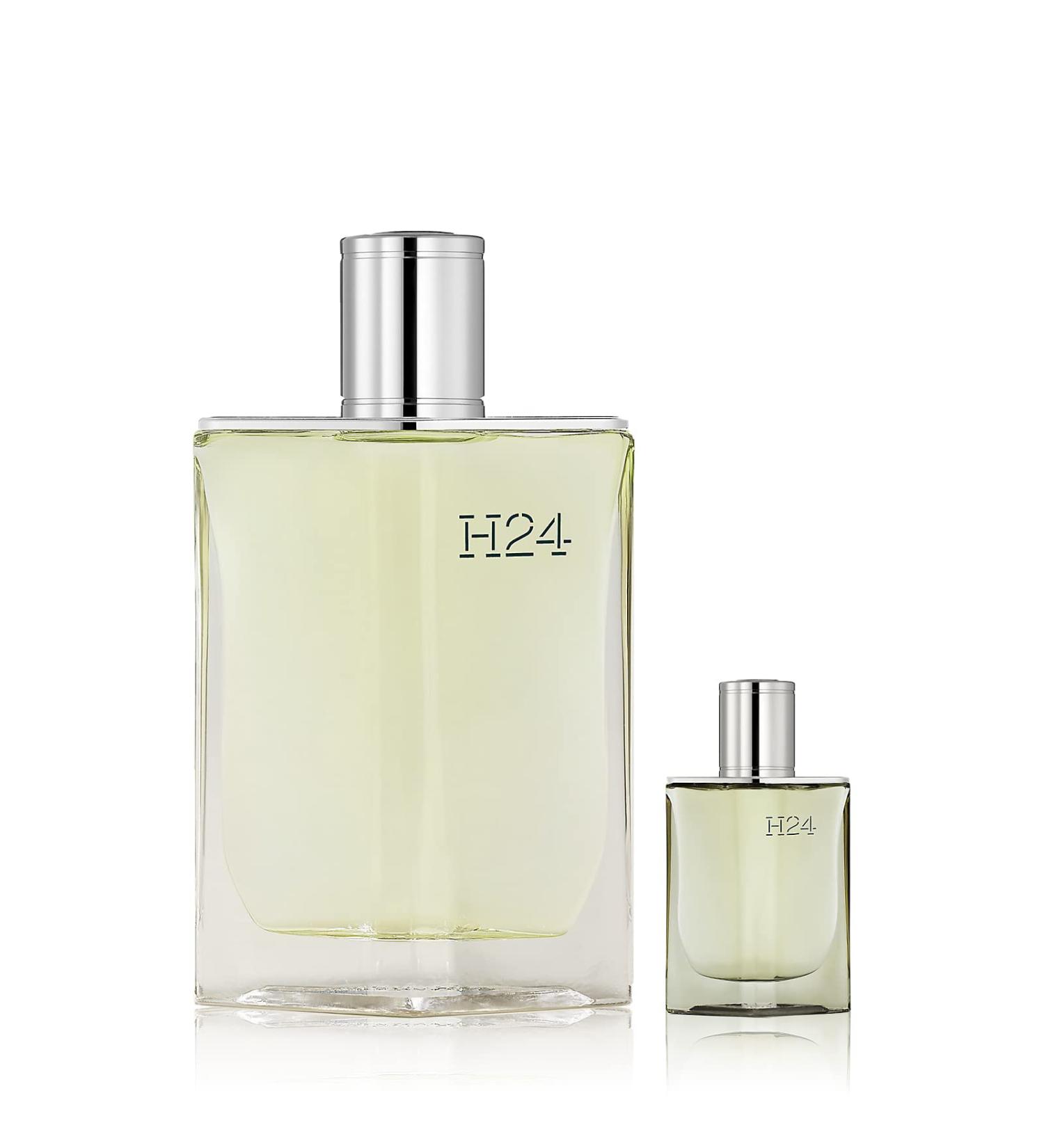 Hermes H24 2-Piece Set for Men (4.2 Oz Eau De Parfum Spray + 1.0 Oz Eau De Parfum Spray) Wood 2.6 Fl Oz (Pack of 2)