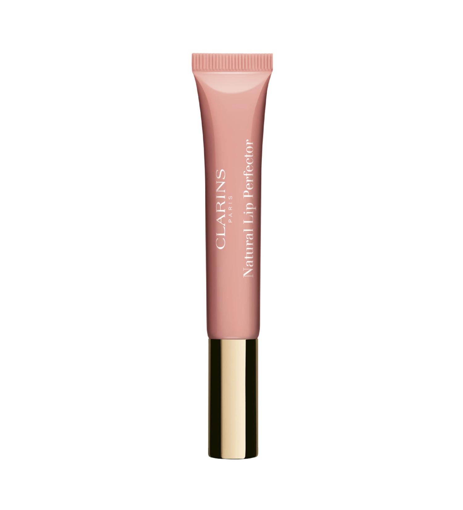 Clarins Natural Lip Perfector 02 - Apricot Shimmer | 0.35 oz | Moisturizing Lip Gloss - Buy Online on GoSupps.com