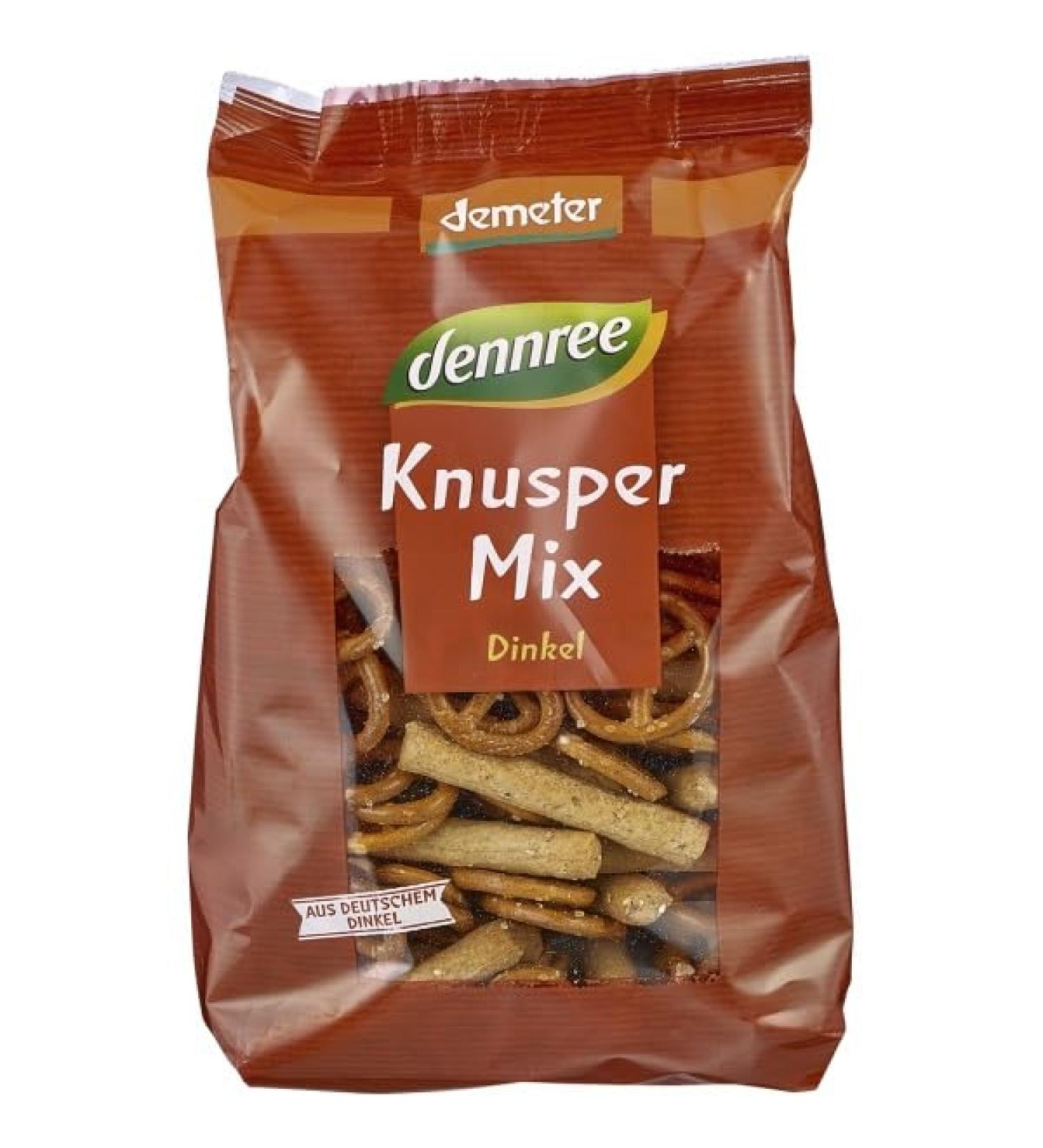 dennree dennree Spelt Duo Snack Mix (200g) - Organic