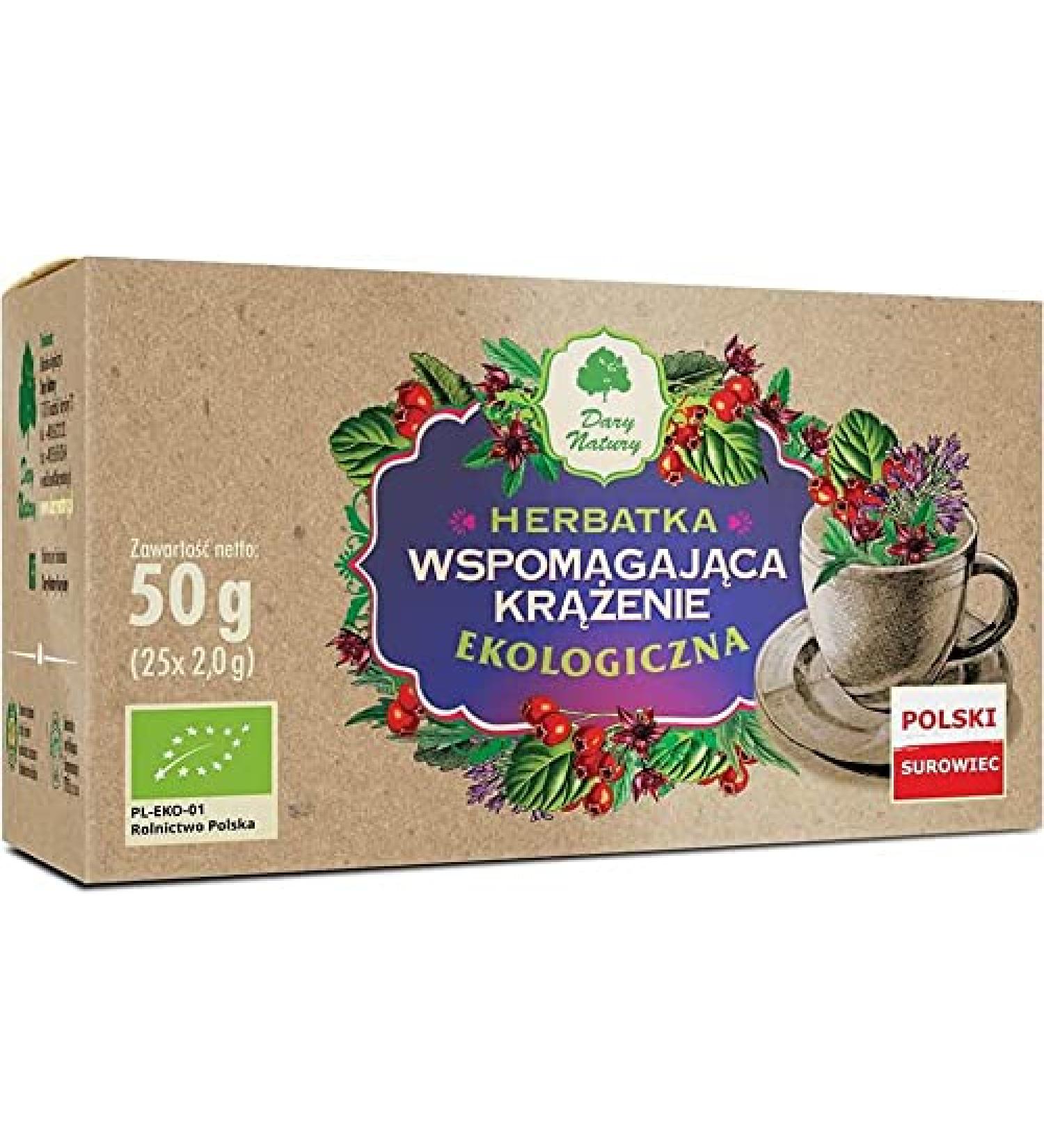 Supporting tea Biocirculation 25 X 2 G Dary Natury