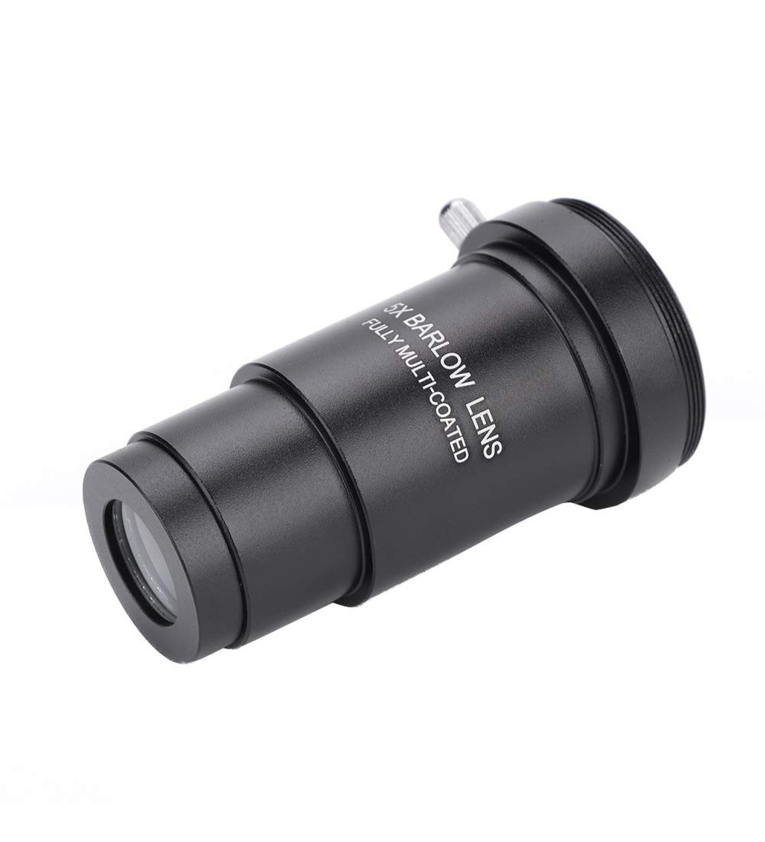 5X Magnification 1.25 Inch Barlow Lens | Multi-Coated Aluminum Alloy | M42 Thread for 31.7mm Telescope Eyepiece - Buy Online on GoSupps.com