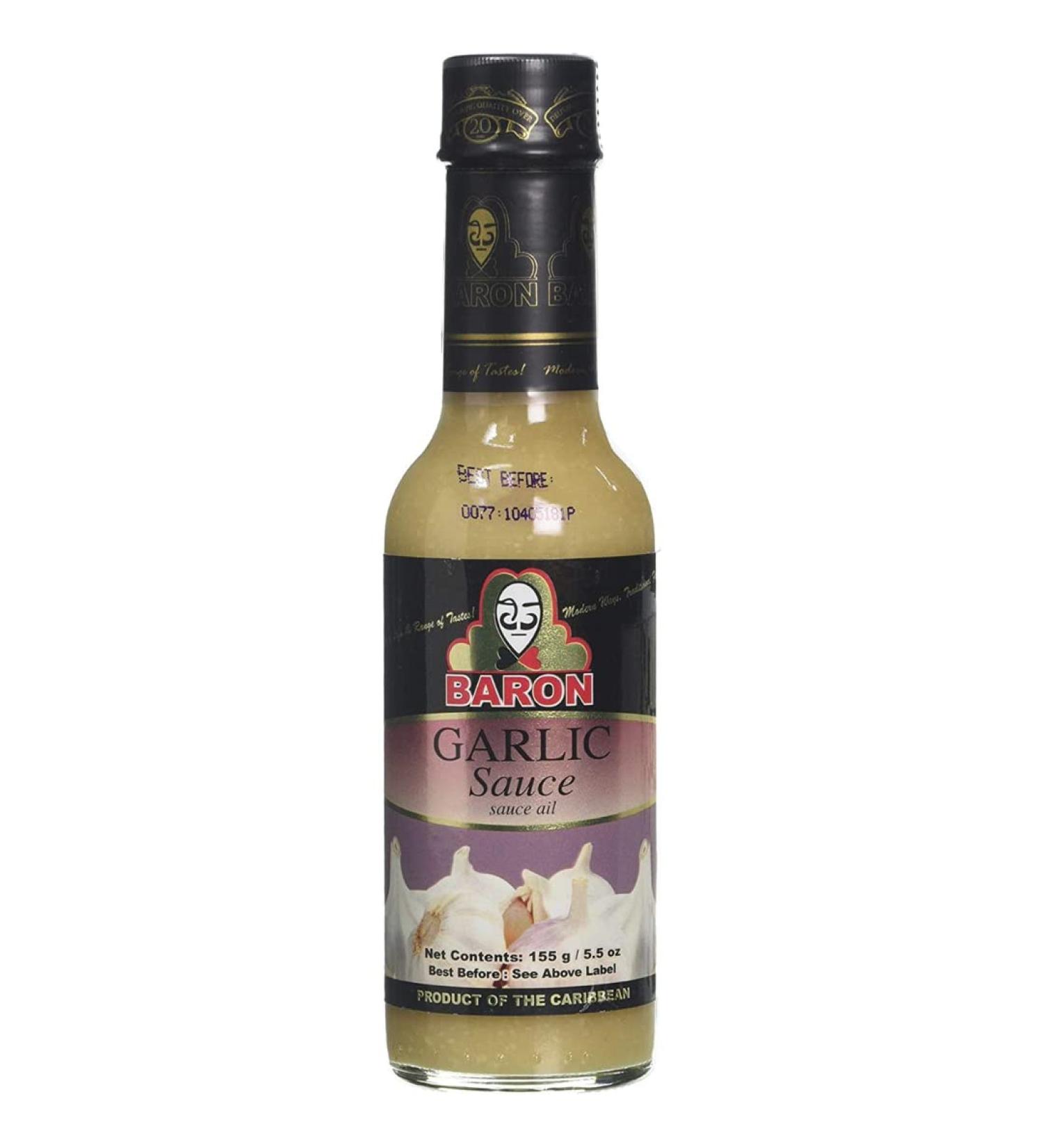 2 x Baron Garlic Sauce 6 x 155ml