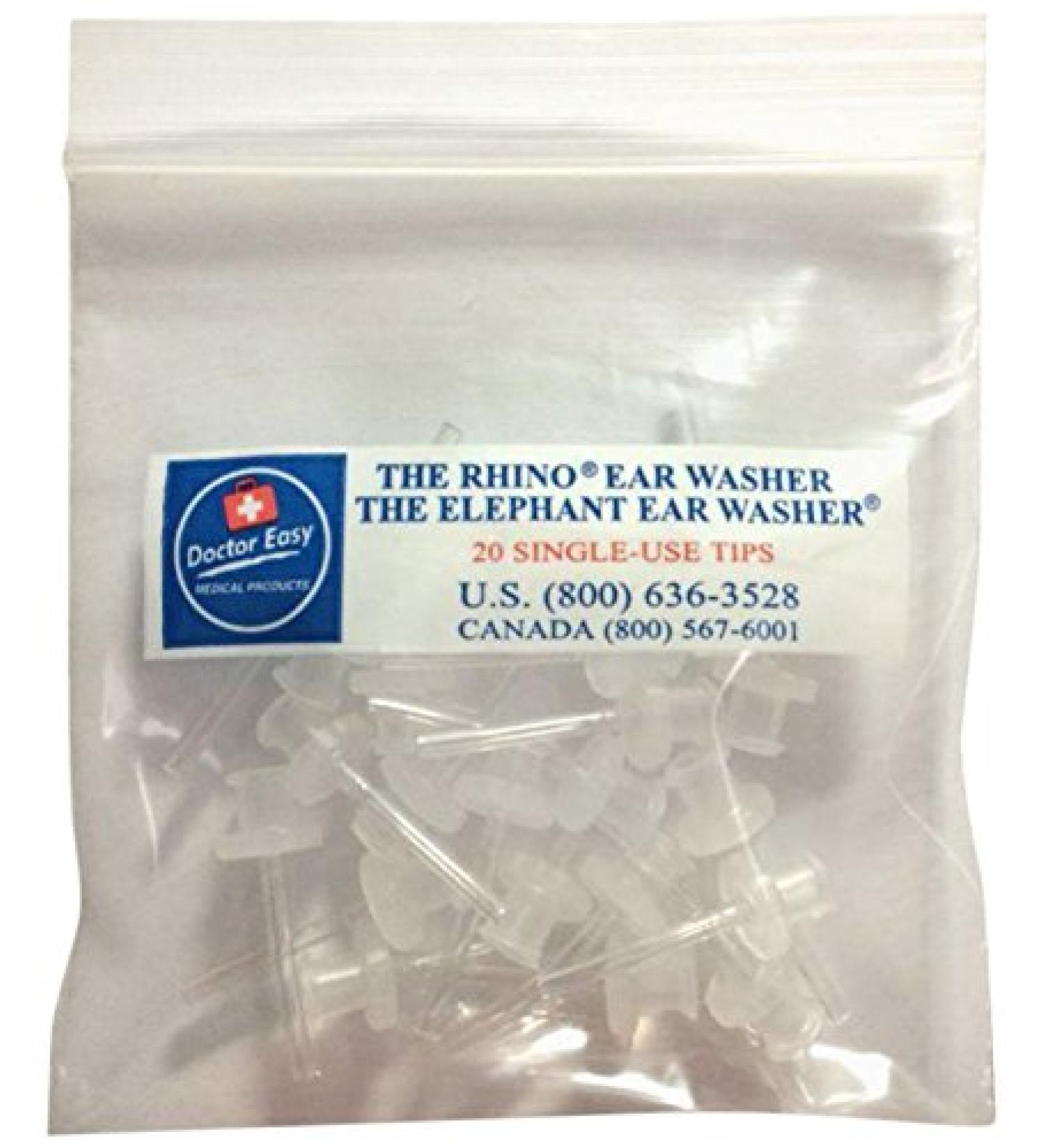 Doctor Easy Ear Replacement Tips 20 Per Bag