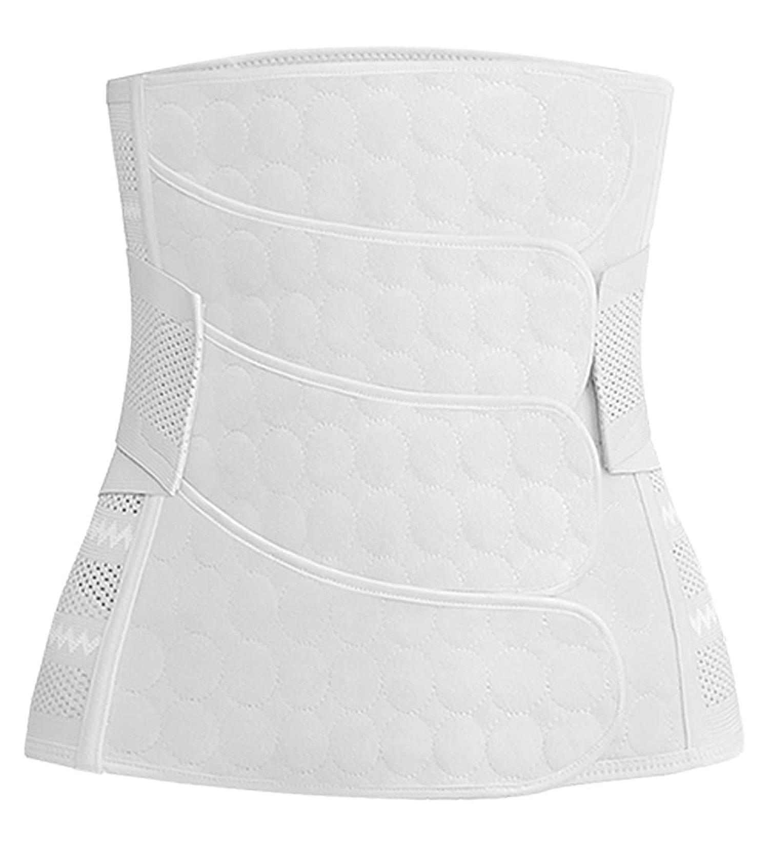 WANYI 4-Patch Postpartum Belly Band - C-Section Recovery Belt for Normal/Caesarean Postnatal Shapewear - XXL White - Buy Online on GoSupps.com