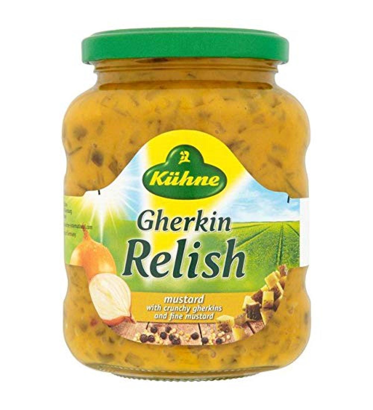 Kuhne Gherkin Mustard Relish 350g