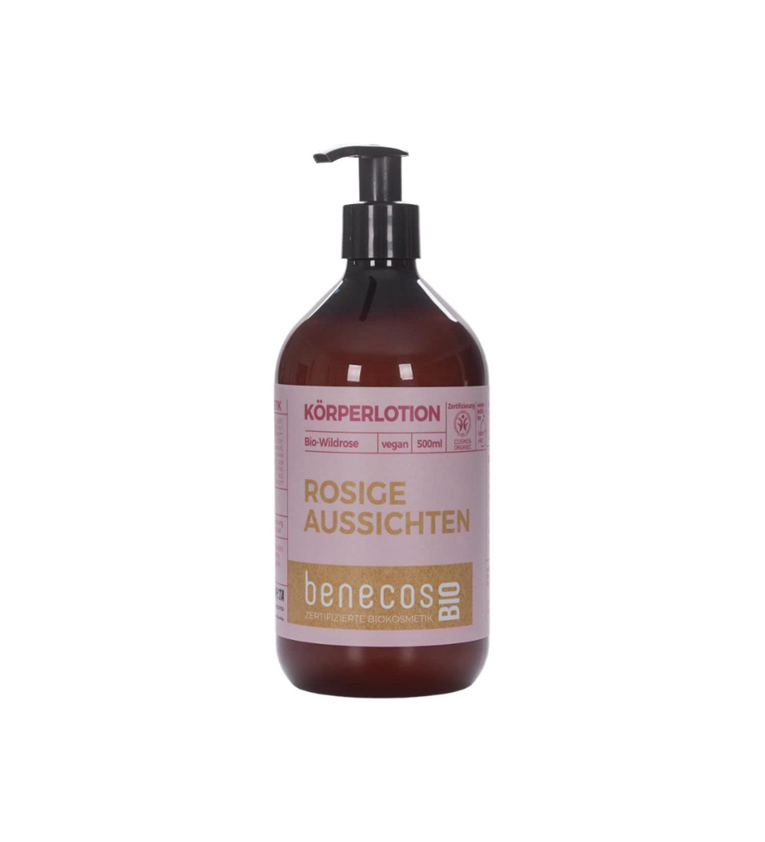 benecos Rosehip Body Lotion 500ml Organic Vegan
