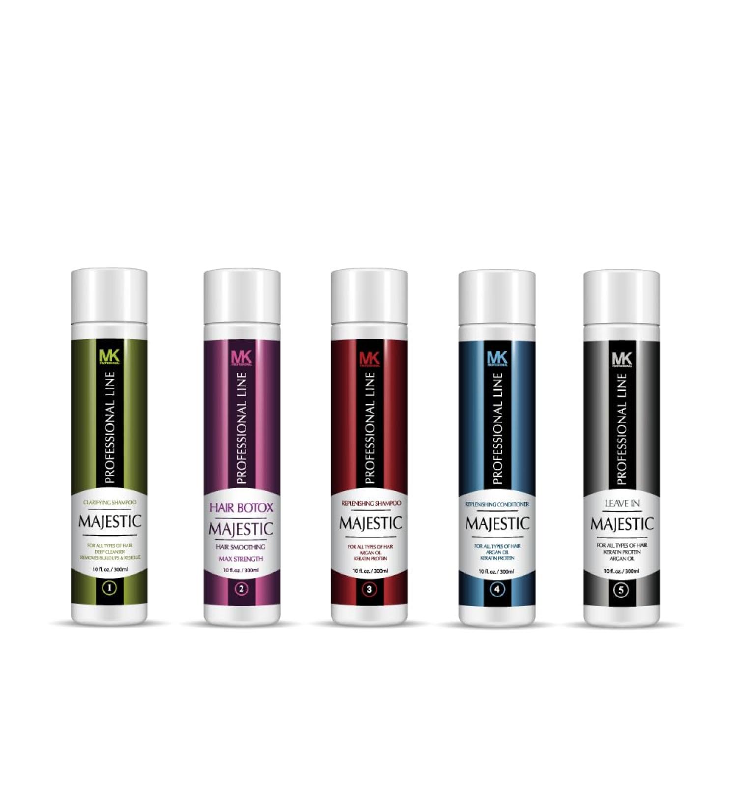 Majestic Hair BOTOX 300ml (10oz) - Formaldehyde Free - Complete KIT