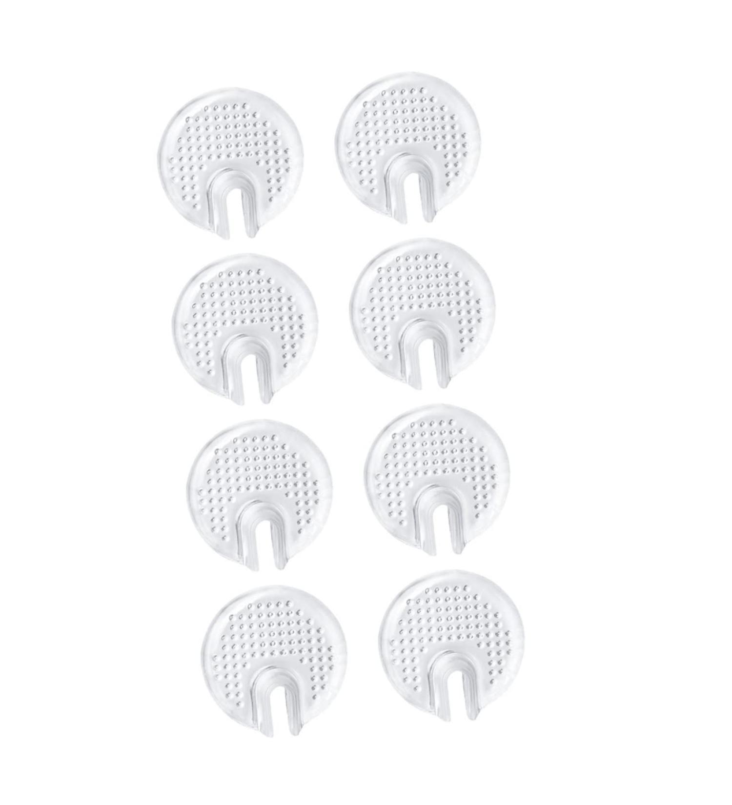 FRCOLOR 4 Pairs Flip Flops Non-Slip Clip Non-Slip Mat Slippers High Heels Soft Non-Slip Mat Protection Soles Women's Sandals Gel - Buy Online on GoSupps.com