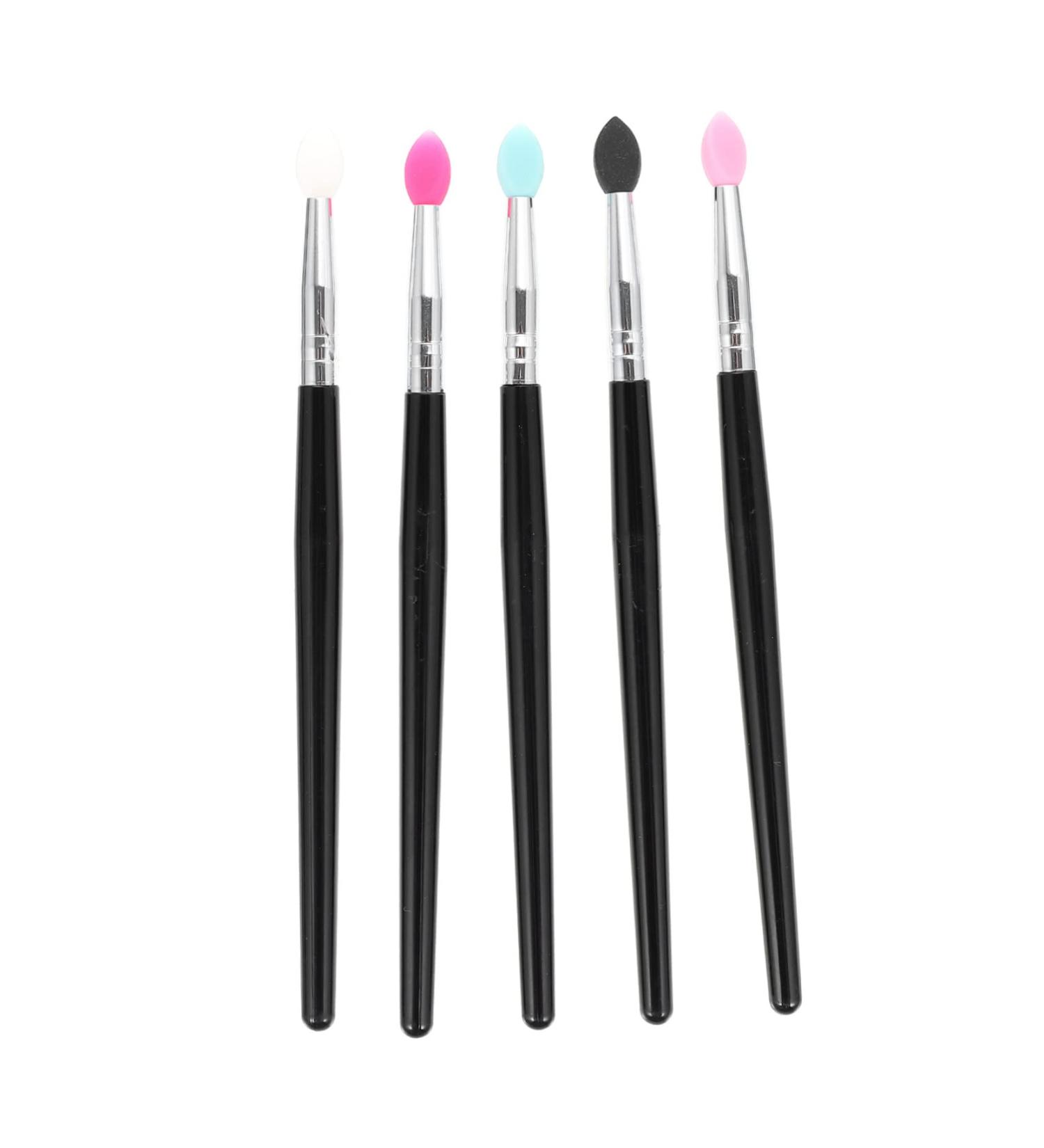 Baluue 5pcs Silicone Brush Glitter Outfit Stick Lipstick Applicator - Buy Online on GoSupps.com