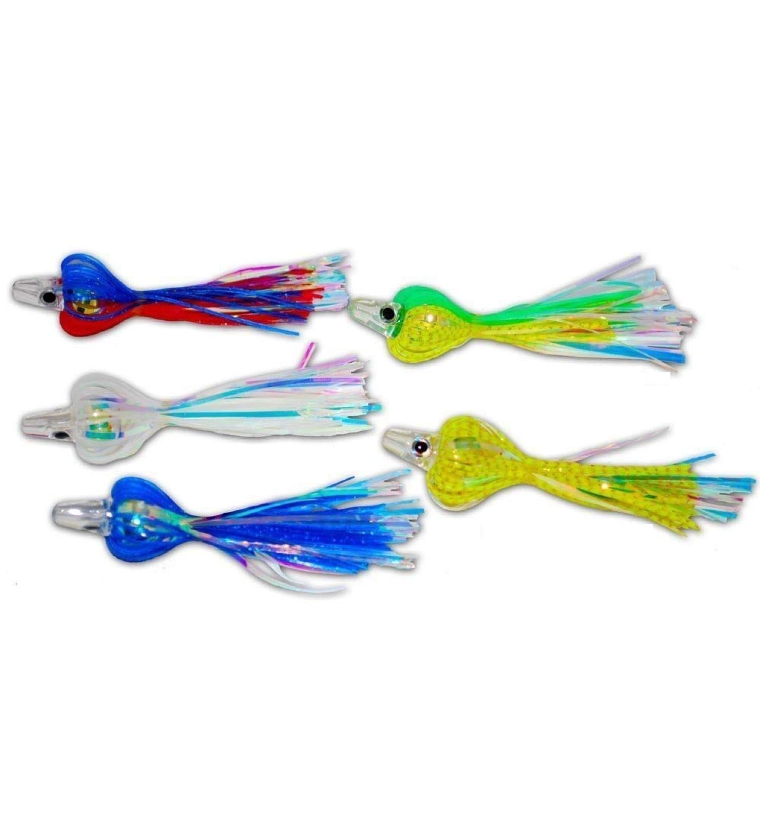Tsunami 3" Holo Teasers w/ 3D Holographic Eyes Chartreuse/Pearl