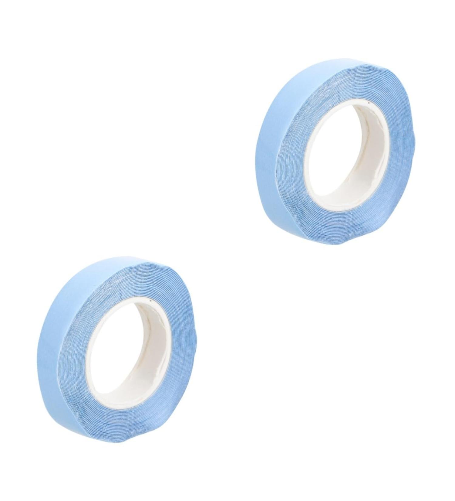 Buy Healeved Double Sided Wig Tape - 2 Rolls Hairpiece & Lace Front Tape for Extensions - Sky Blue - 5X5X1CM - Buy Online on GoSupps.com
