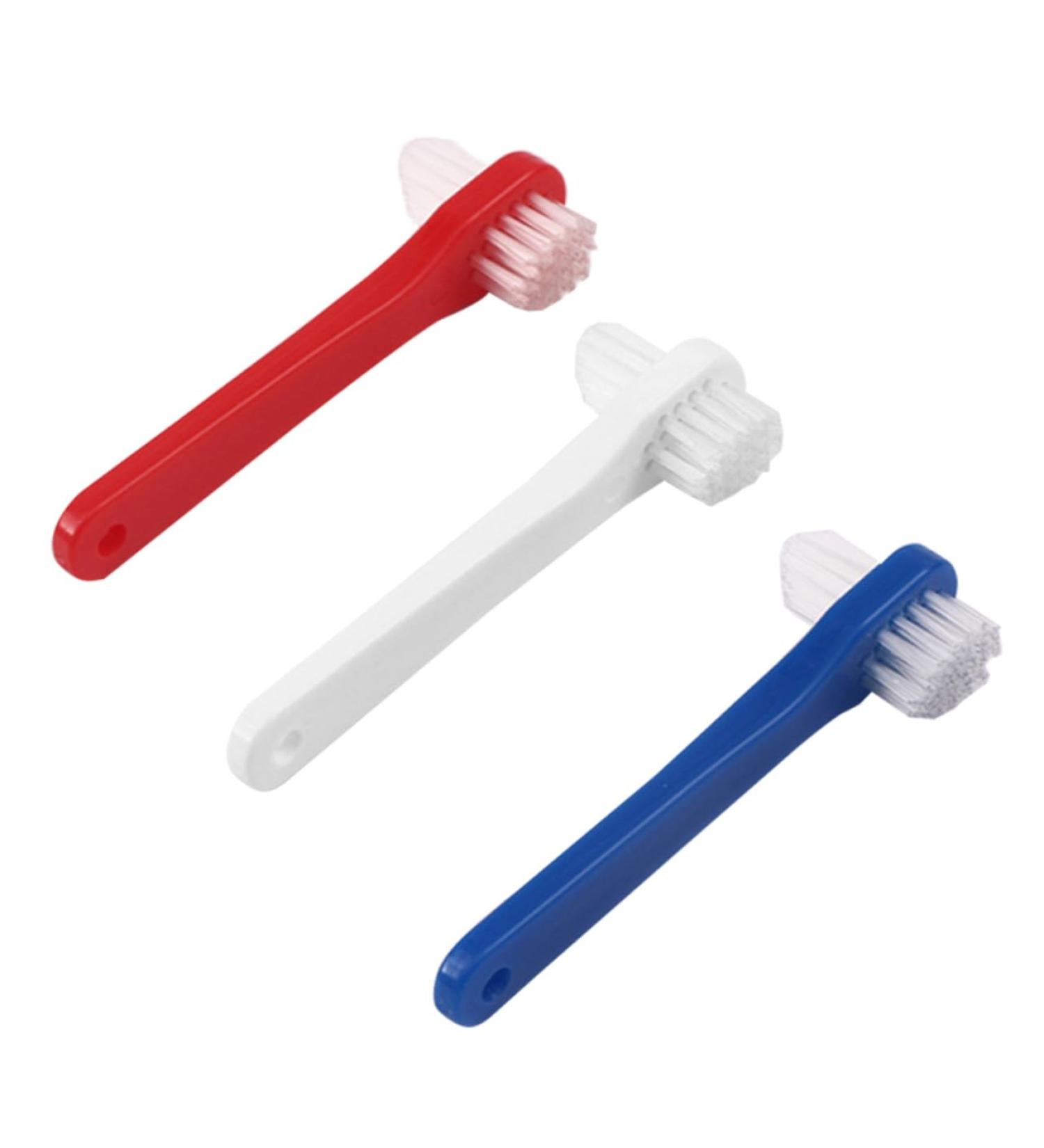 Beaupretty 3 St Toothbrush - Double-Sided Prosthesis Brush for Dental Care | International Shipping - Buy Online on GoSupps.com