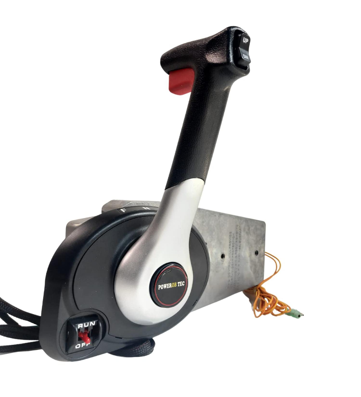 Powerrb Tec Boat Throttle Control 883710A02 - Outboard Control Box with Emergency Lanyard for Mercury Engine - Buy Online on GoSupps.com