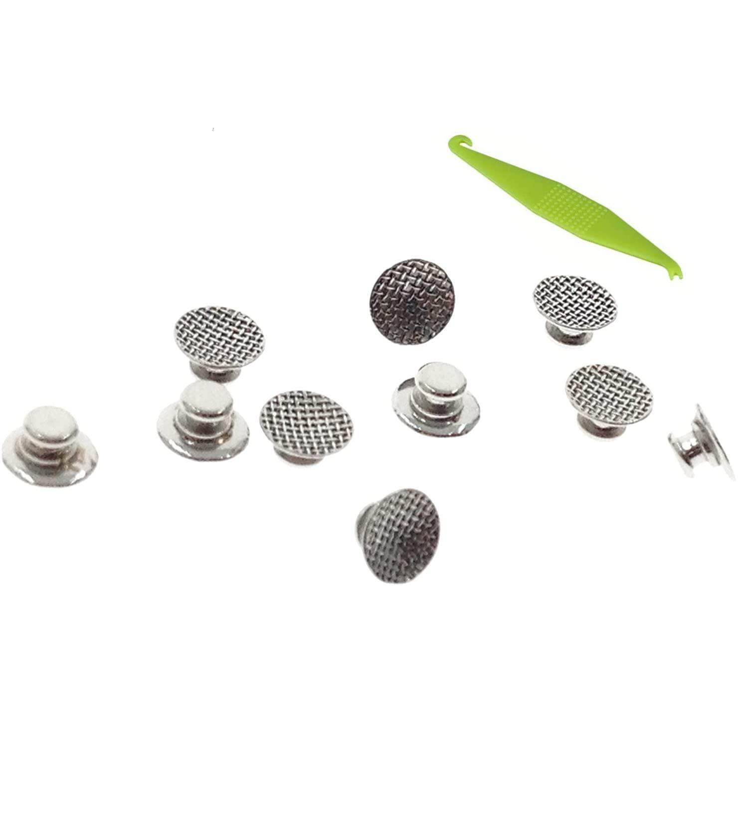 50 Pcs Dental Orthodontic Lingual Buttons - Bondable Round Mesh Base - Buy Online on GoSupps.com
