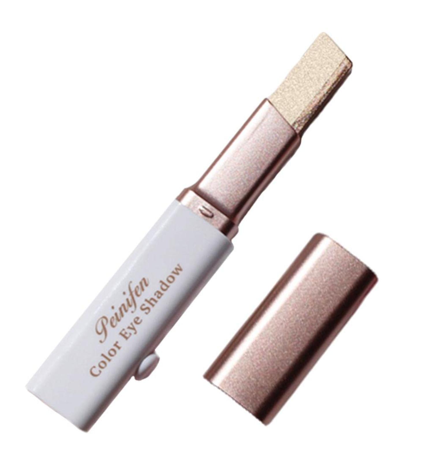jojomis Eye Shadow Stick Two-tinct Modification Adjusable Waterproof for Makeup Lazy People - Brown coffee - Buy Online on GoSupps.com