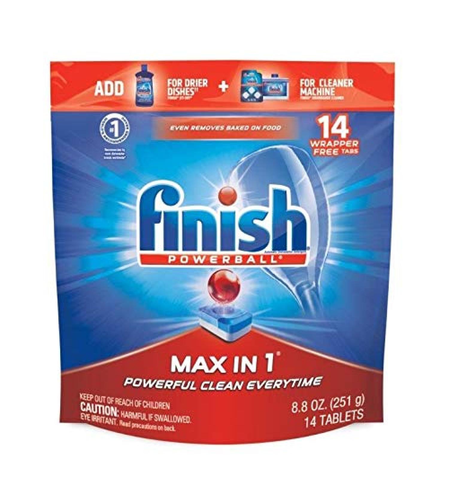 REC81052 - Dish Detergent Gelpacs Fresh Scent by Finish