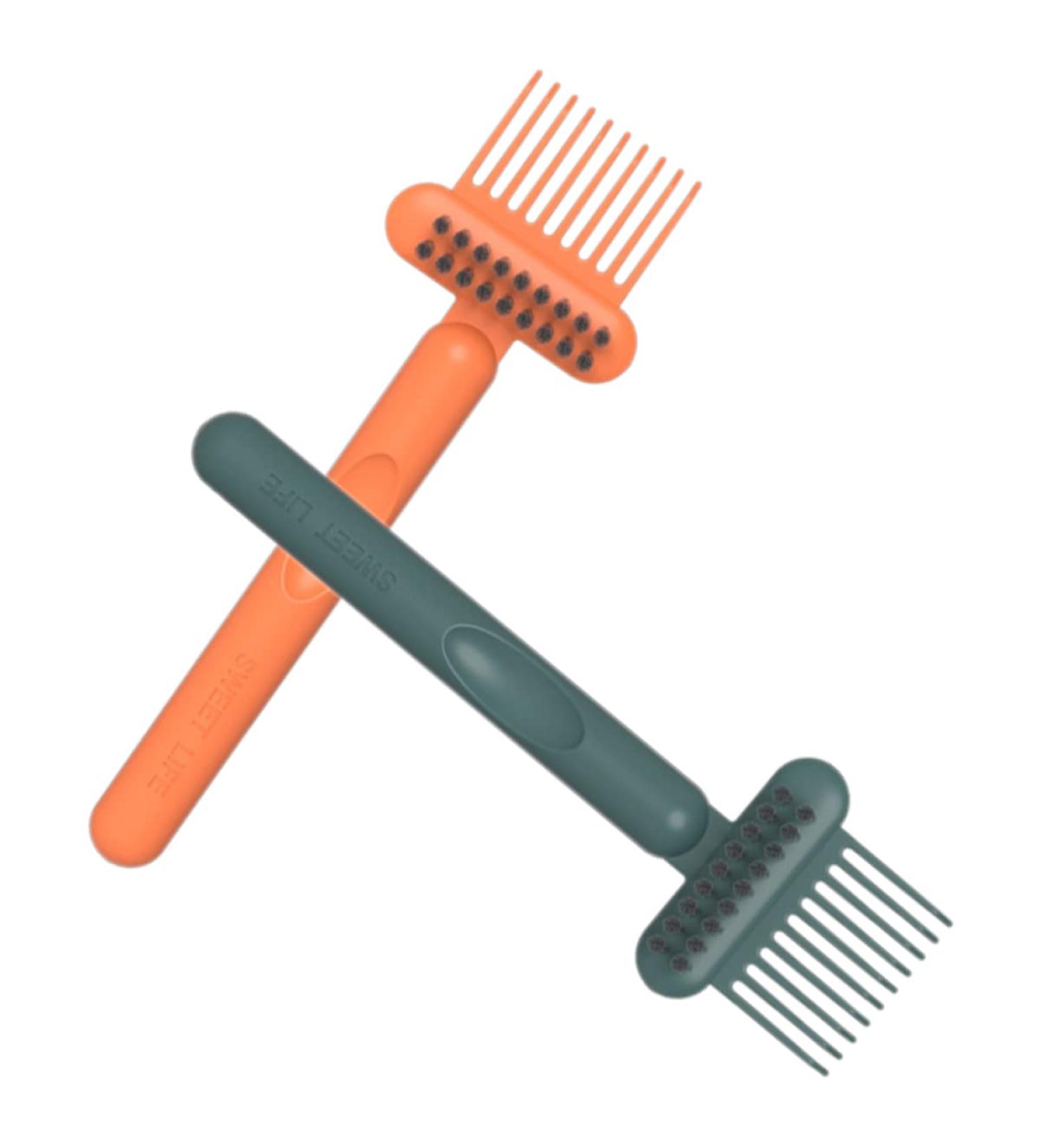 Beavorty Lot De 2 R teaux De Nettoyage Pour Peignes Brosses Cheveux Nettoyeurs De Peignes D gorgeoirs Rouleau Anti-peluches Pour Poils Danimaux Multi-usages - Buy Online on GoSupps.com