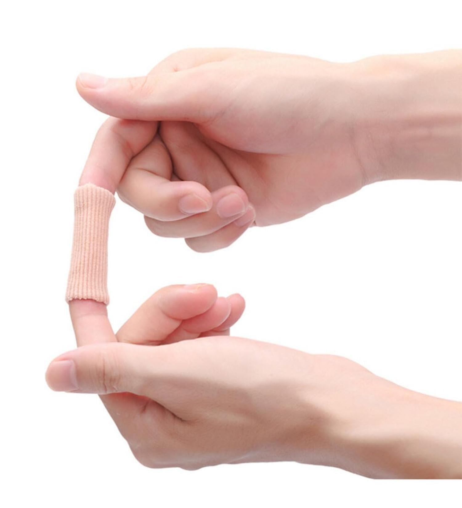 2 Pcs Silicone Gel Toe Wound Sleeve Tube Set - Finger & Toe Nursing Cover - Buy Online on GoSupps.com