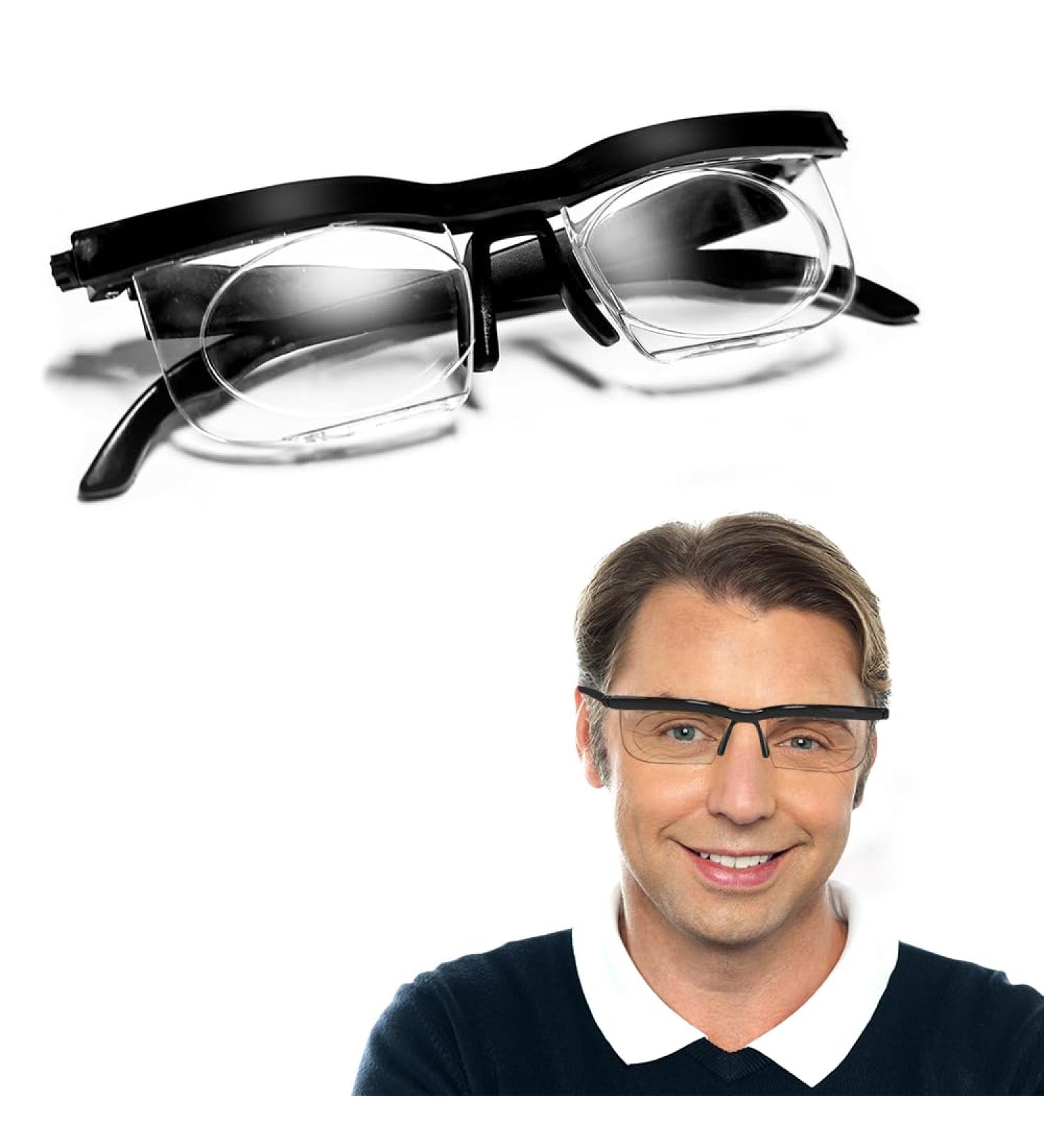 2024 Flex Focal Adjustable Glasses for Men & Women - Dial Vision Flex Focus - Black - Perfect for All international Shipping - Buy Online on GoSupps.com