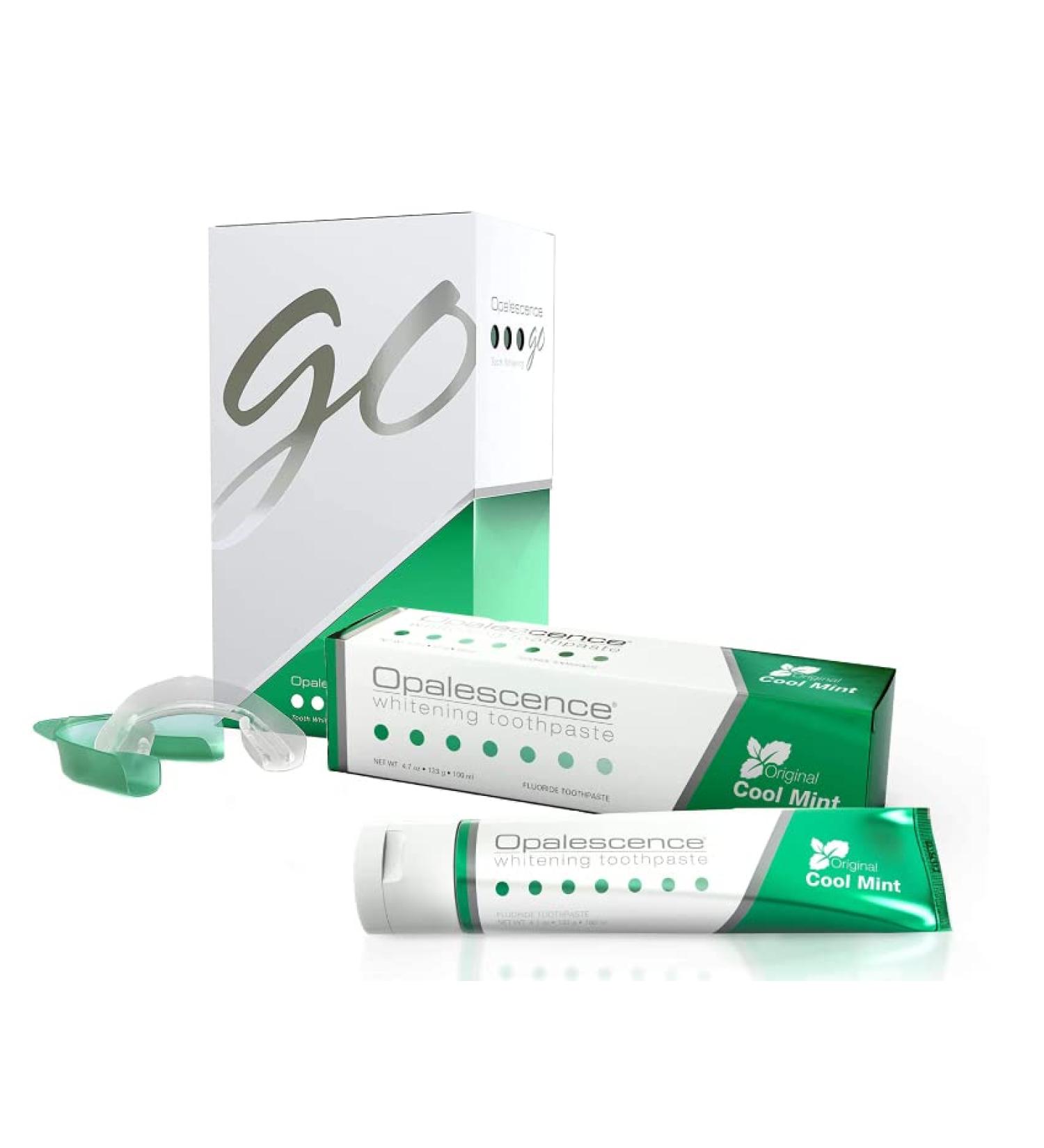 Opalescence Whitening Bundle: 10% Hydrogen Peroxide Trays & Toothpaste - Buy Online on GoSupps.com