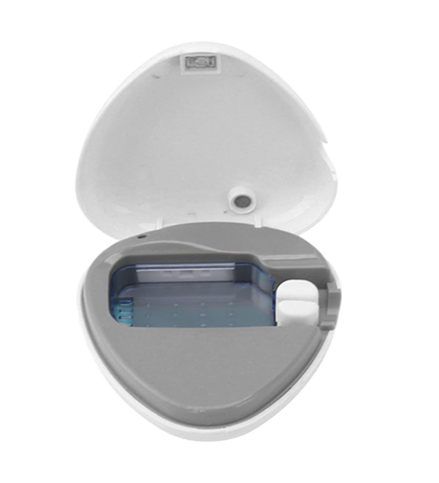 zottel Toothbrush Sanitizer Case Light Weight Simple Operation Small Toothbrush Sanitizer Cover with USB Cable for Home Office Travel (White) - Buy Online on GoSupps.com