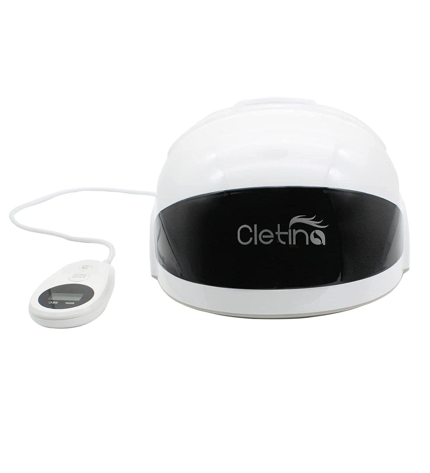 CLETINA Laser Hair Growth System - Red Light and Laser Therapy for Hair Regrowth - Ideal Treatment for Thinning Hair - Buy Online on GoSupps.com