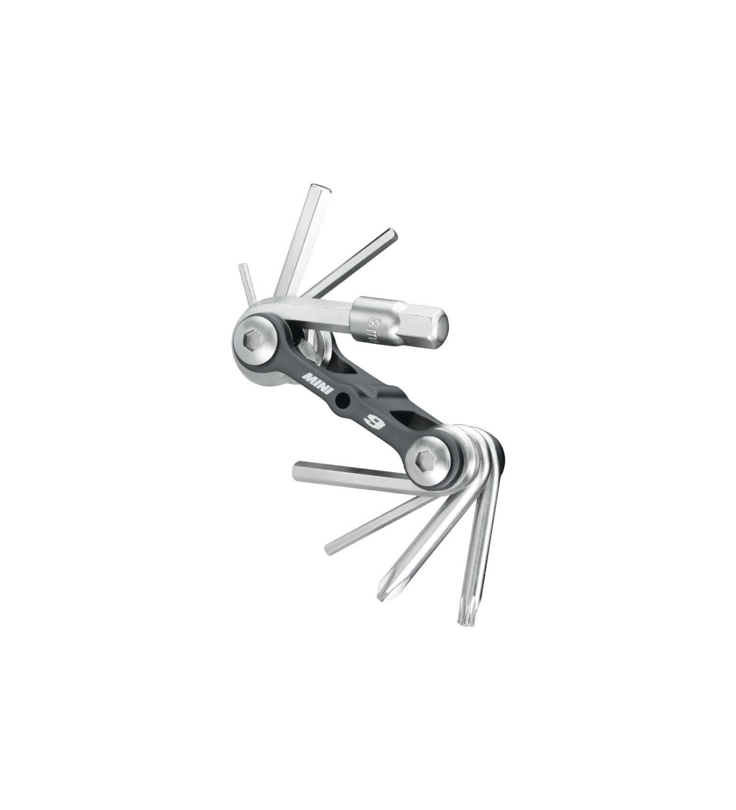 Topeak Mini 9 Multi-Tool L x W x H 6.6 x 3.1 x 2cm / 2.6 x 1.2 x 0.8