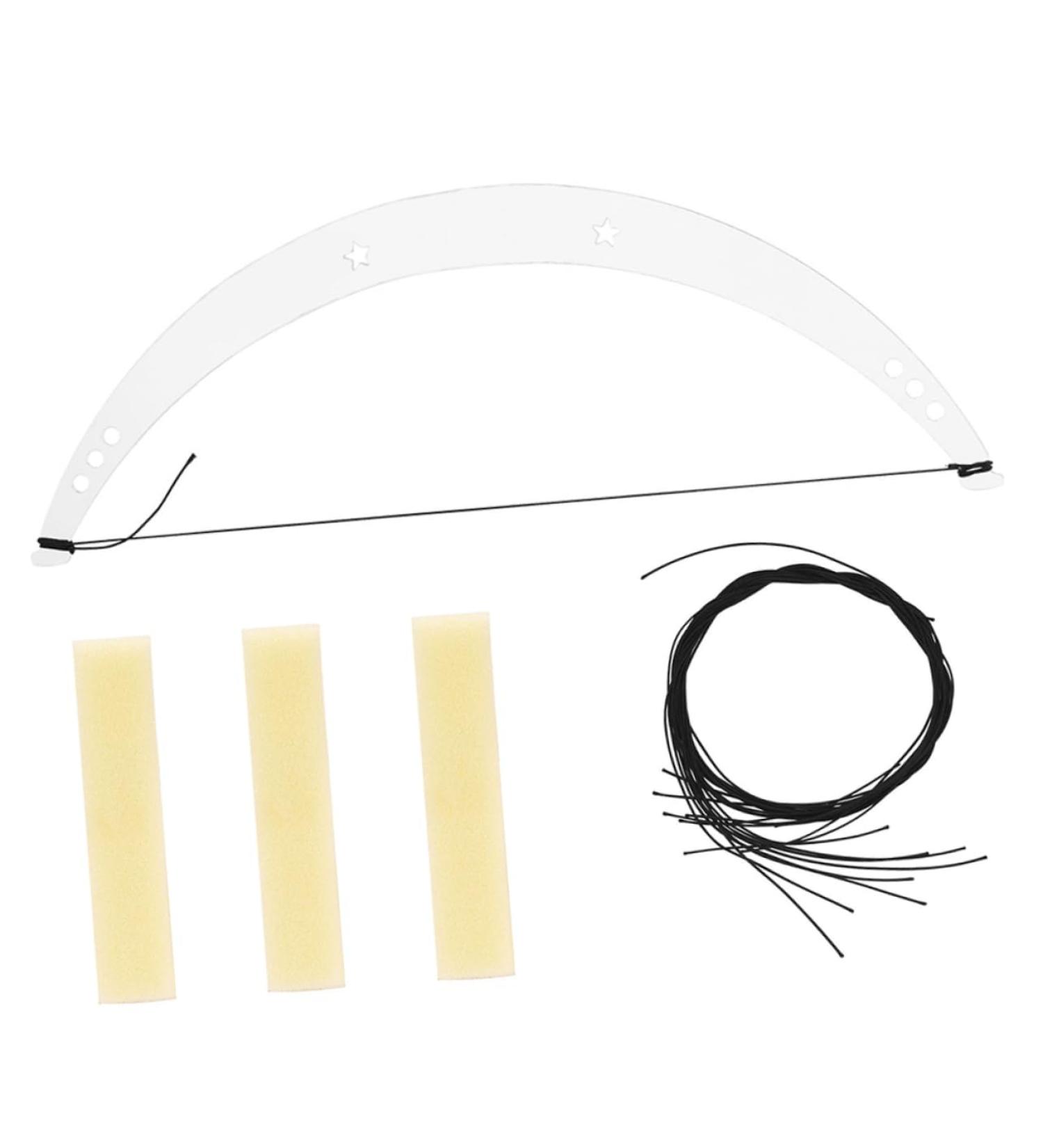 BIUDECO 1 Set Measure Bow-Shaped Auxiliary Acrylic Design Shaper Ruler Shape Shaping Tool Bow Level - Buy Online on GoSupps.com