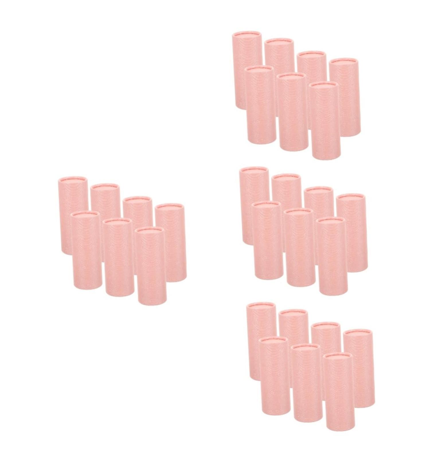 Gleavi 40-Piece Eco-Friendly Paper Tube Lip Balm & Deo Container Packaging - Cardboard Tubes for Lip Balm & Deodorant - Buy Online on GoSupps.com