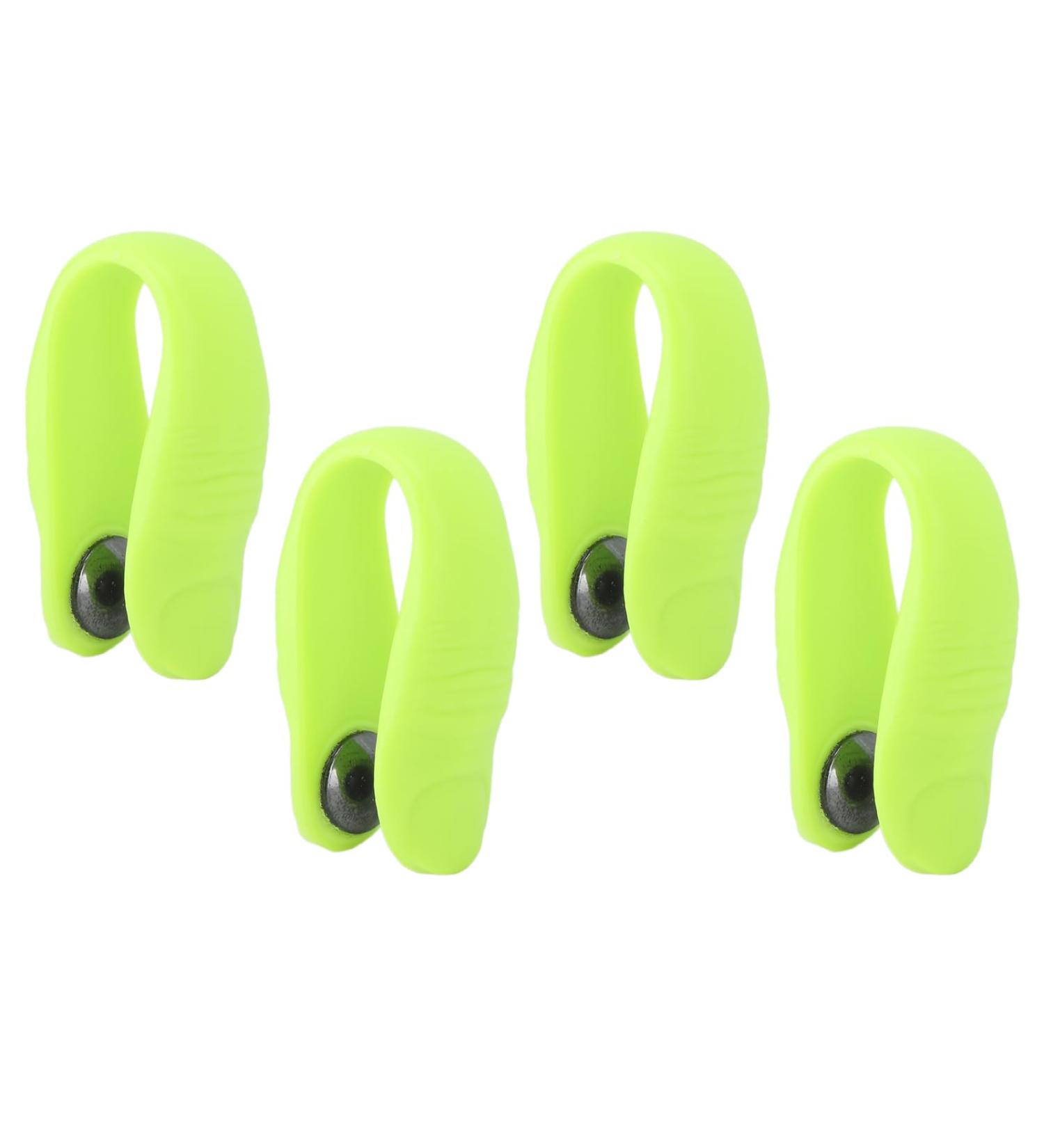 Hand Pressure Point Clip - 4 Pack Acupressure Clips for Stress Relief & Relaxation with Magnet (Green) - Portable Wellness Solution - Buy Online on GoSupps.com