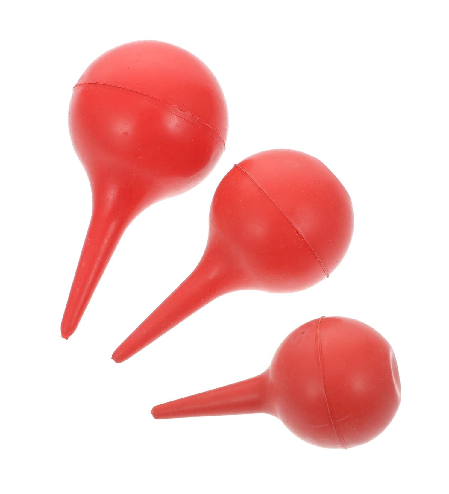 Baluue Cleaning Tools 3pcs Ear Syringe Hand Bulb Syringe Ear Washing Squeeze Bulb Rubber Squeeze Bulb Ear Syringe Laboratory Tool Hand Tools - Buy Online on GoSupps.com