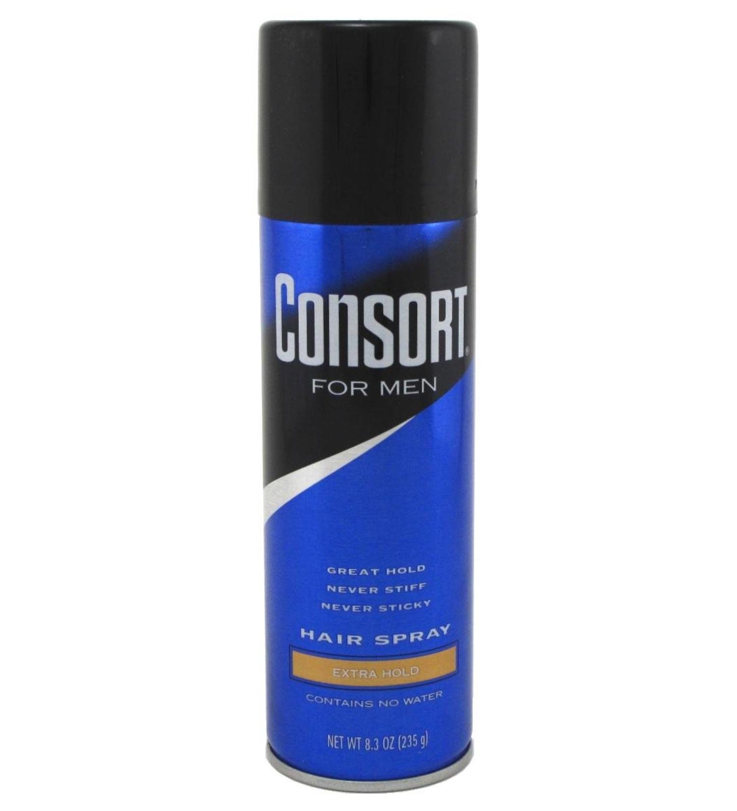 Consort For Men Hair Spray Extra Hold 8.30 oz (Pack of 3) - Buy Online on GoSupps.com