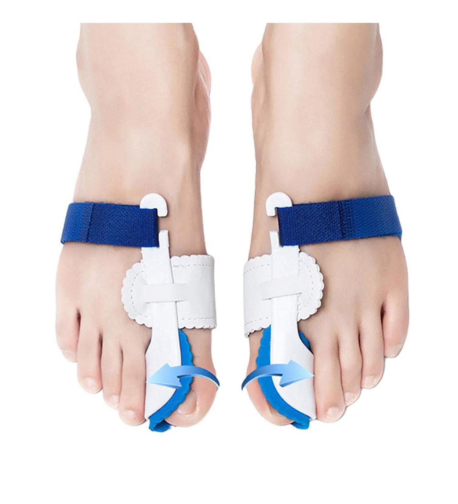 Keenso 2pcs Bunion Corrector & Toe Separators for Women - Universal Female Toe Splints for Overlapping Big Toe - Buy Online on GoSupps.com