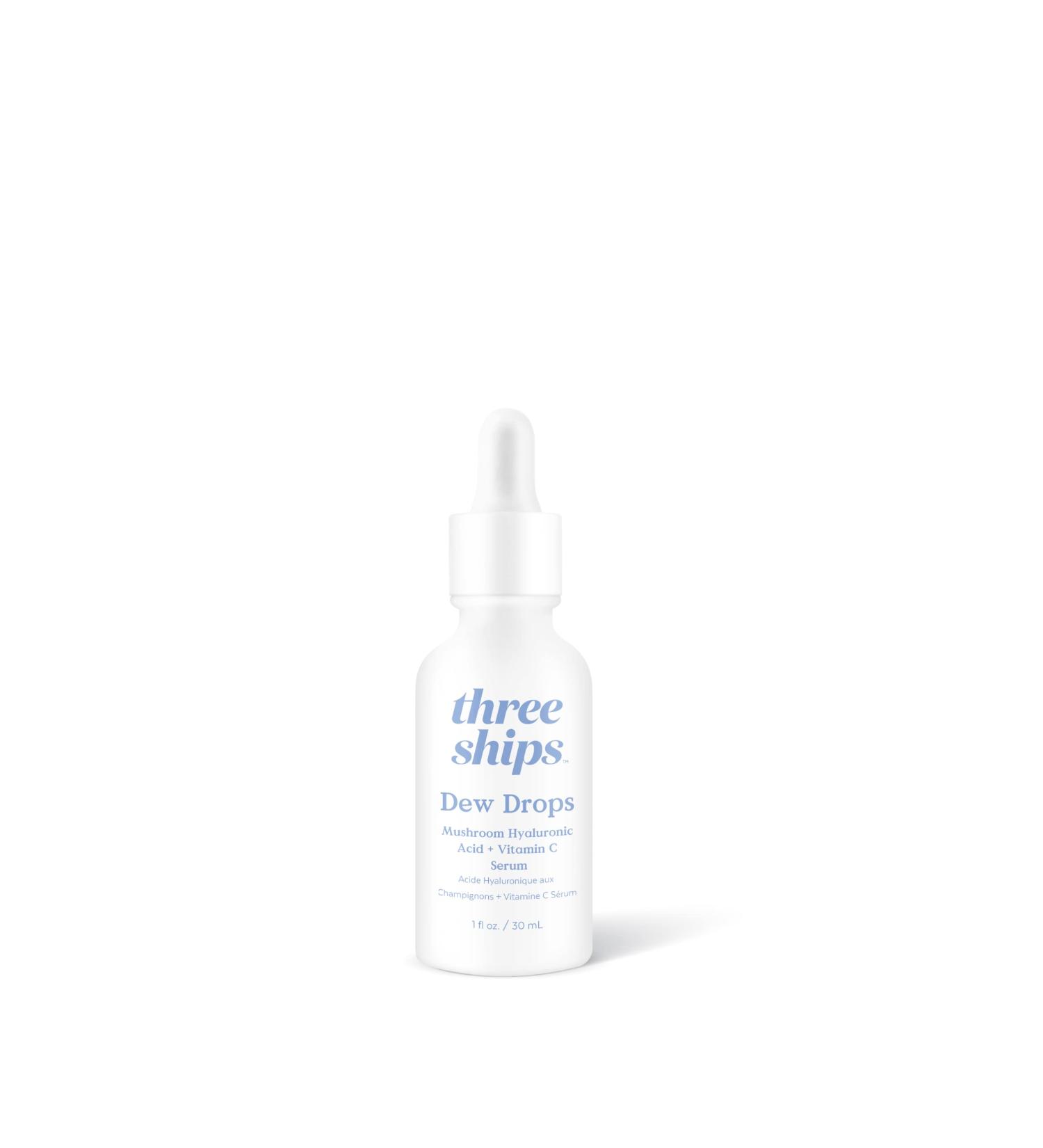 Dew Drops Hyaluronic Acid & Vitamin C Serum - Vegan Facial Serum - Brightening & Plumping - 1 Fl Oz - Buy Online on GoSupps.com