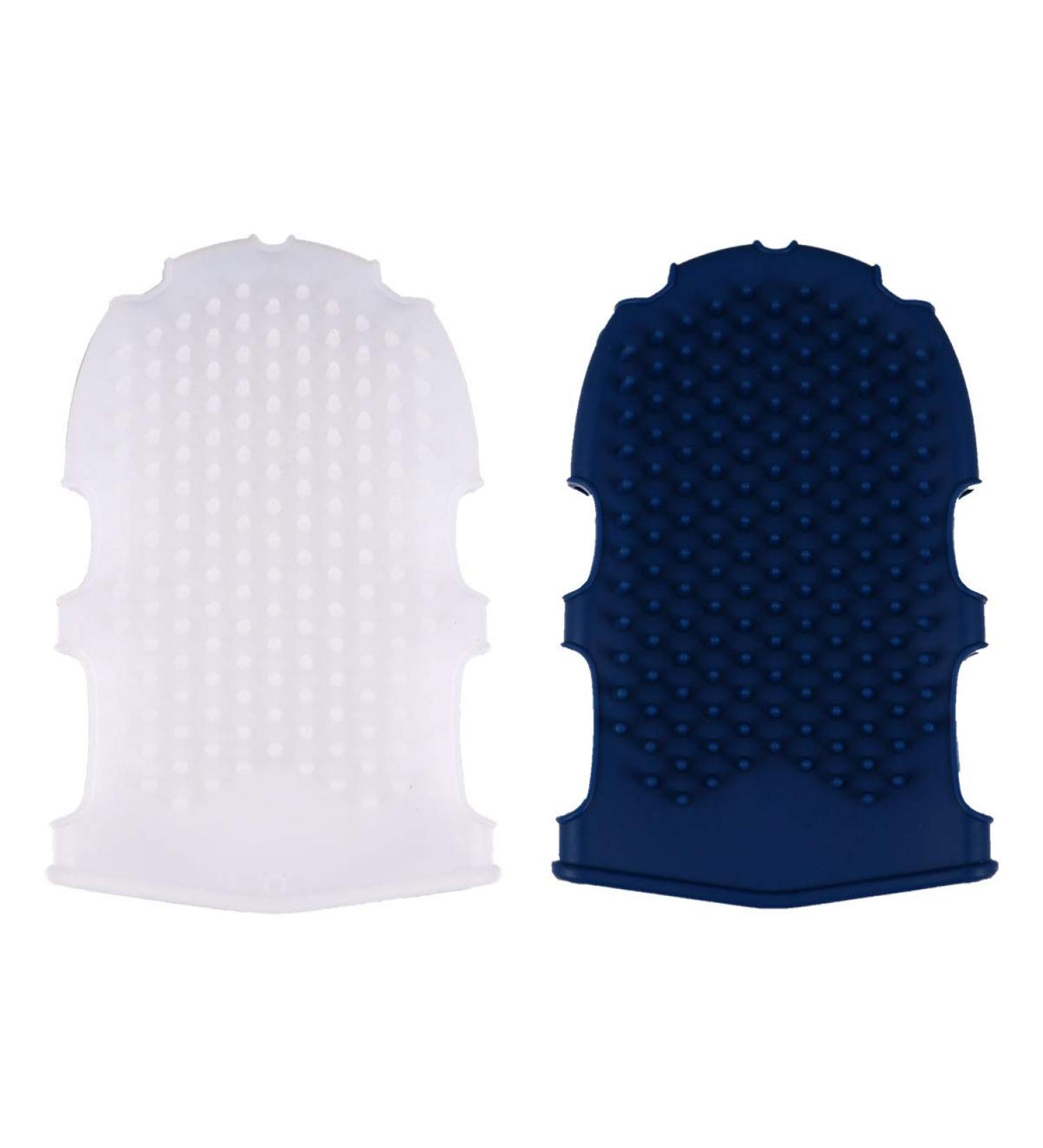 Heallily Silicone Shower Glove Brush 2pcs - Body Massage & Scrubber Gloves - Buy Online on GoSupps.com