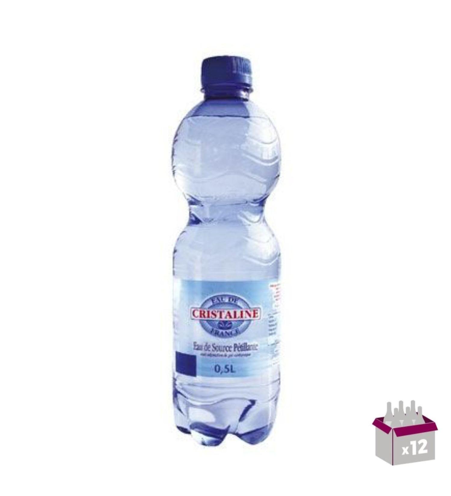 Cristaline - Sparkling Spring Water - 12 x 50 cl