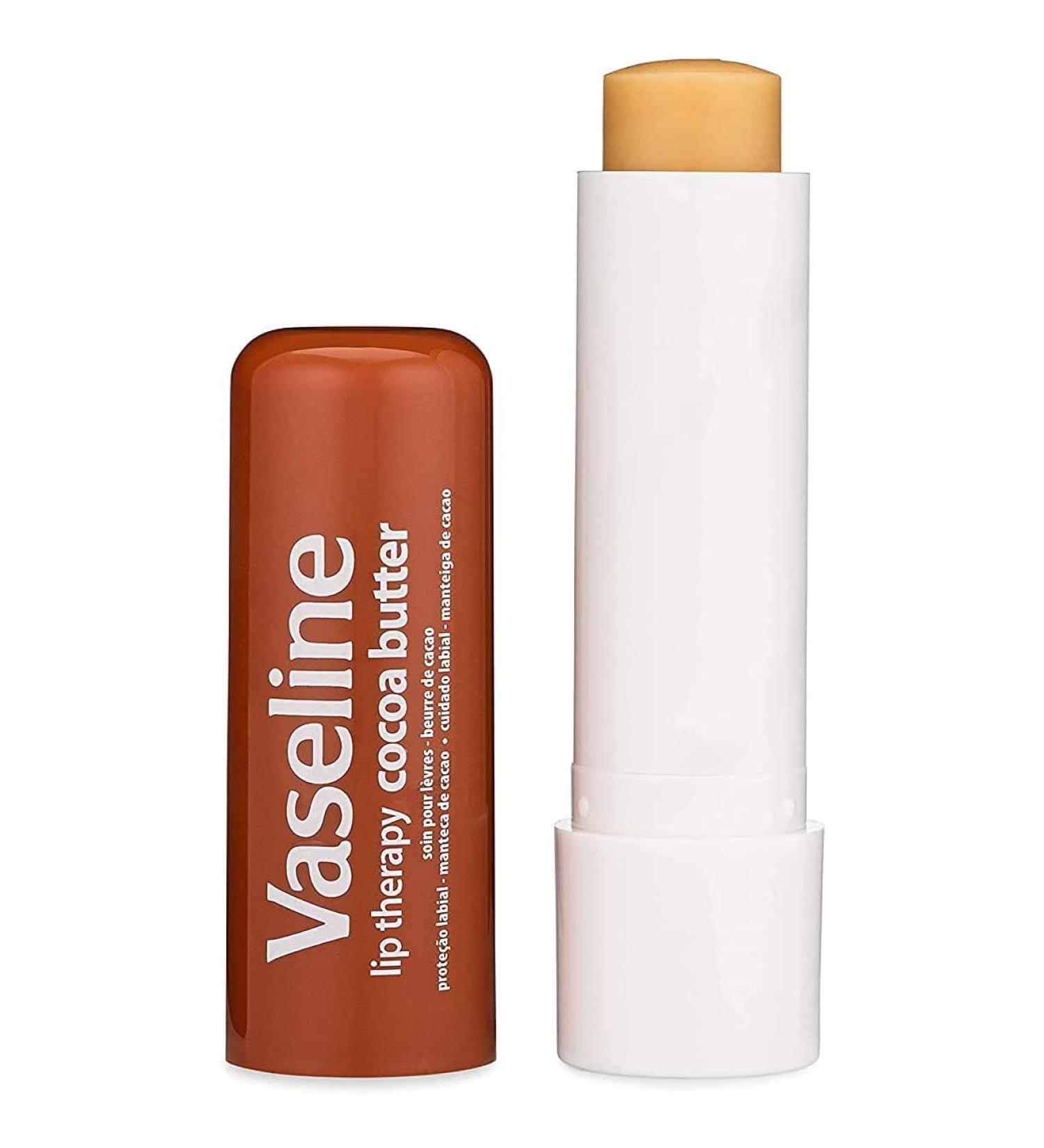 Vaseline Lip Therapy Cocoa Butter | Tinted Lip Balm with Cocoa & Shea Butter | Hydrating 4.8g Lip Care - Buy Online on GoSupps.com