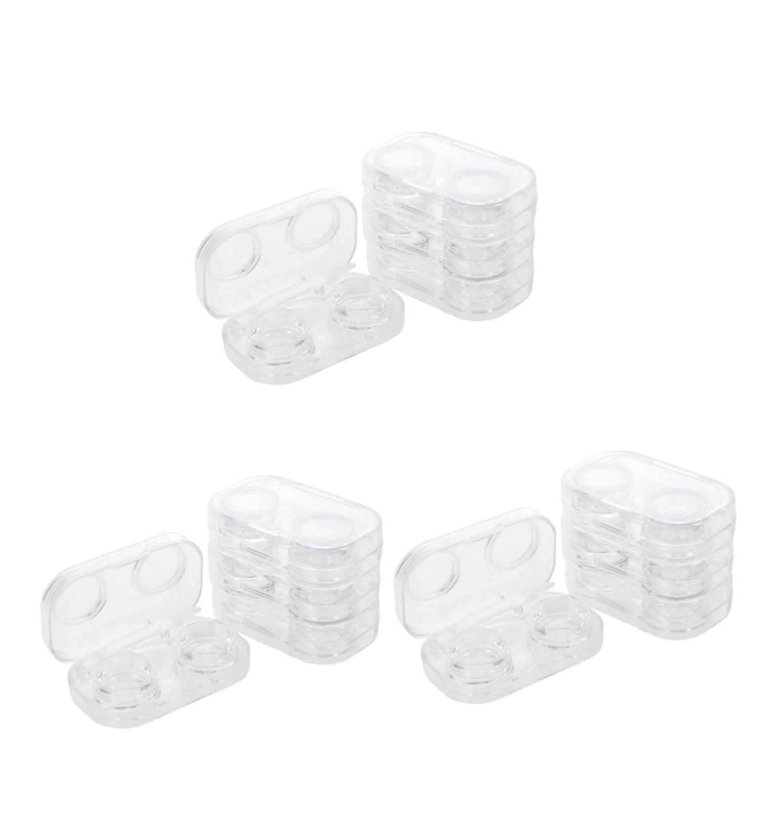 12-Piece Contact Lens Container Set | Travel Make-Up Case & Cosmetic Holder | LINSENETUI Bulk Shipping Worldwide - Buy Online on GoSupps.com