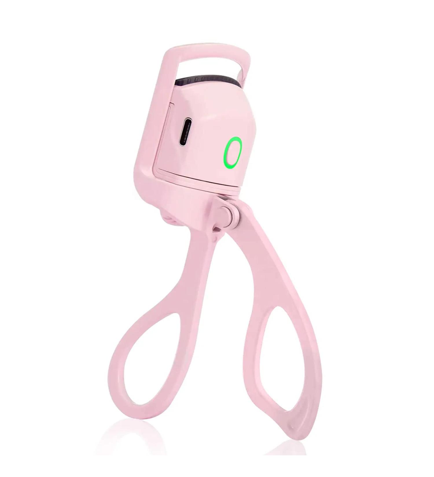 Rechargeable Heated Eyelash Curler - Electric Handheld Lash Curler (Pink) - Buy Online on GoSupps.com