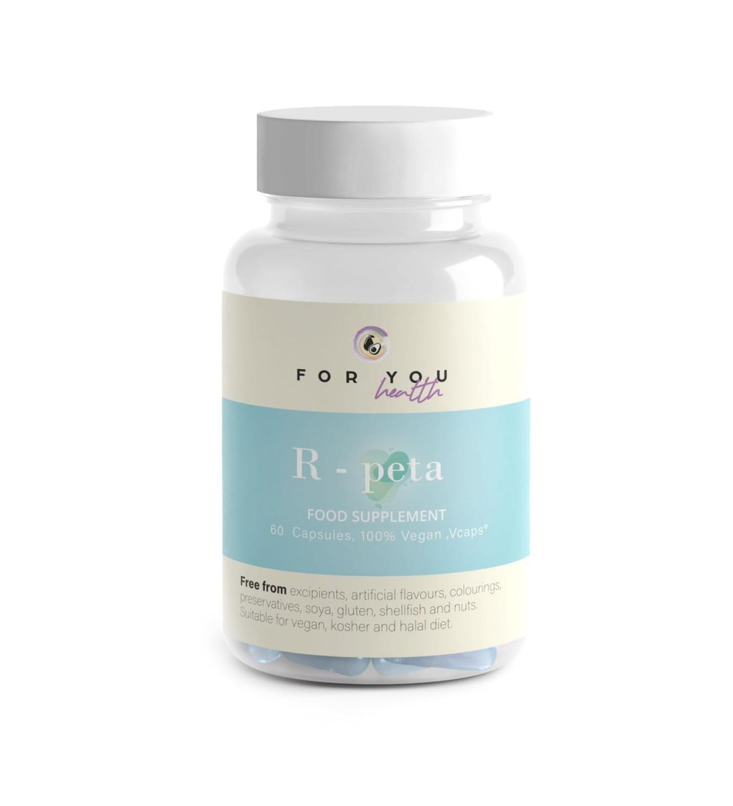 R-Peta L-Lysine Complex with Vitamin B6, C, Zinc - 60 Capsules Immune Support Supplement (Vegan) - Buy Online on GoSupps.com