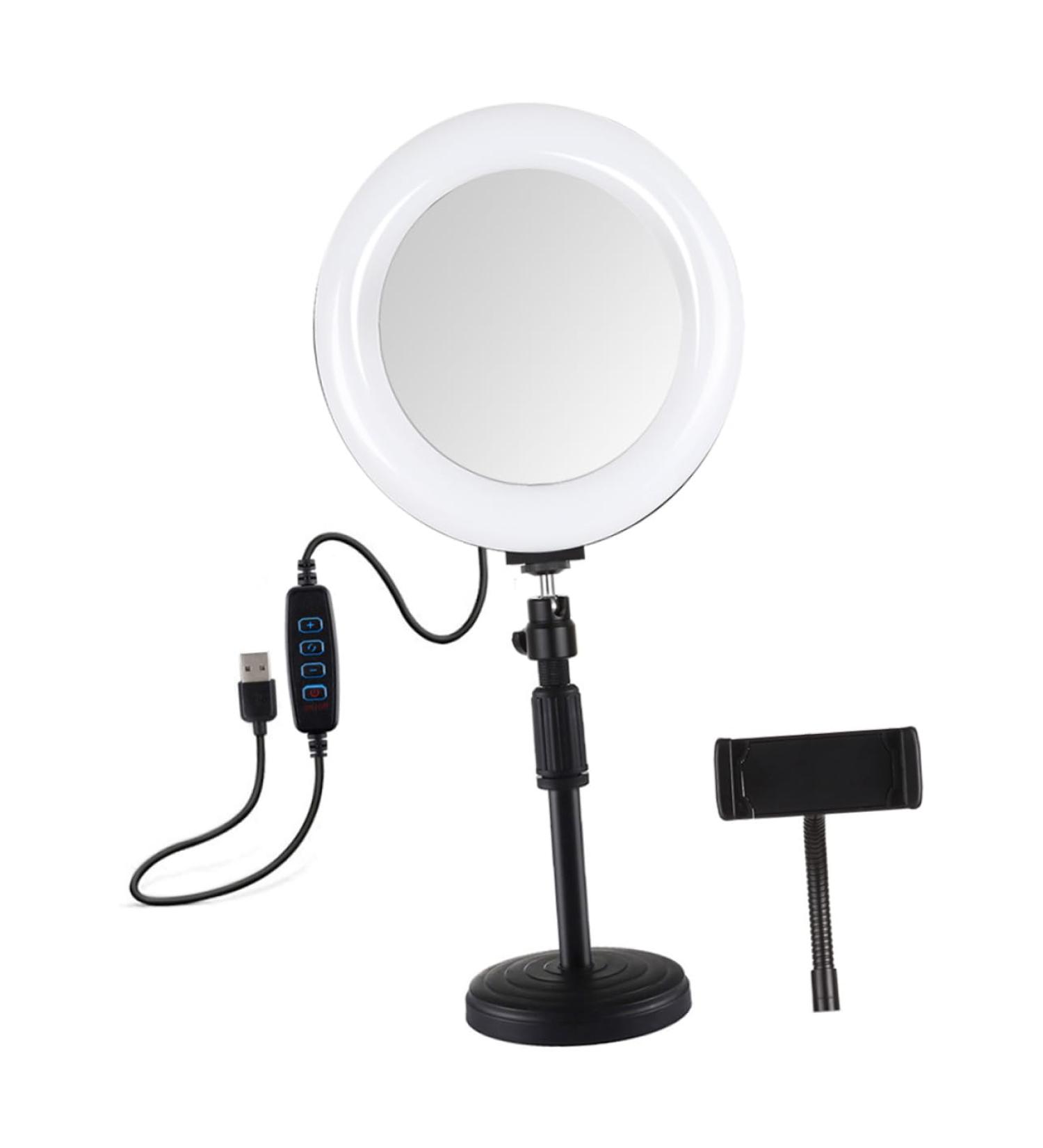POPETPOP Set Live Filling Light Portable Ring Light Selfie Mirror Light Beauty Filling Clip on Selfie Light Led Camera Phone Selfie Light Led Fill Lamp Beauty Led Light Beauty Lamp Cosmetic - Buy Online on GoSupps.com