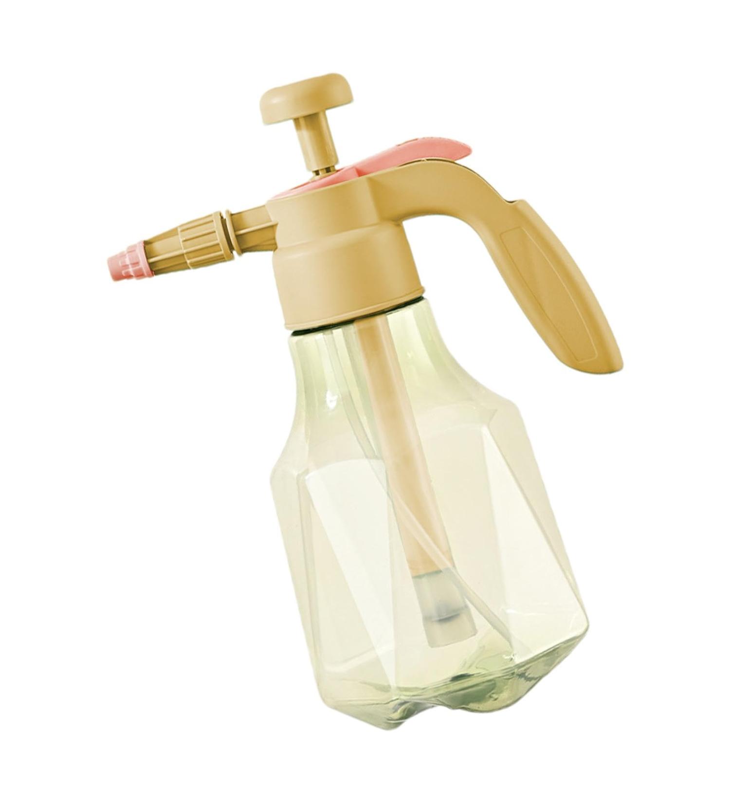 Plant Mister Plant Spray Bottle | Mist Spray Bottle for Gardening | 1.5L Pressure Watering Can Garden Adjustable Spray Bottle for Indoor Succulent Bonsai Yellow - Buy Online on GoSupps.com