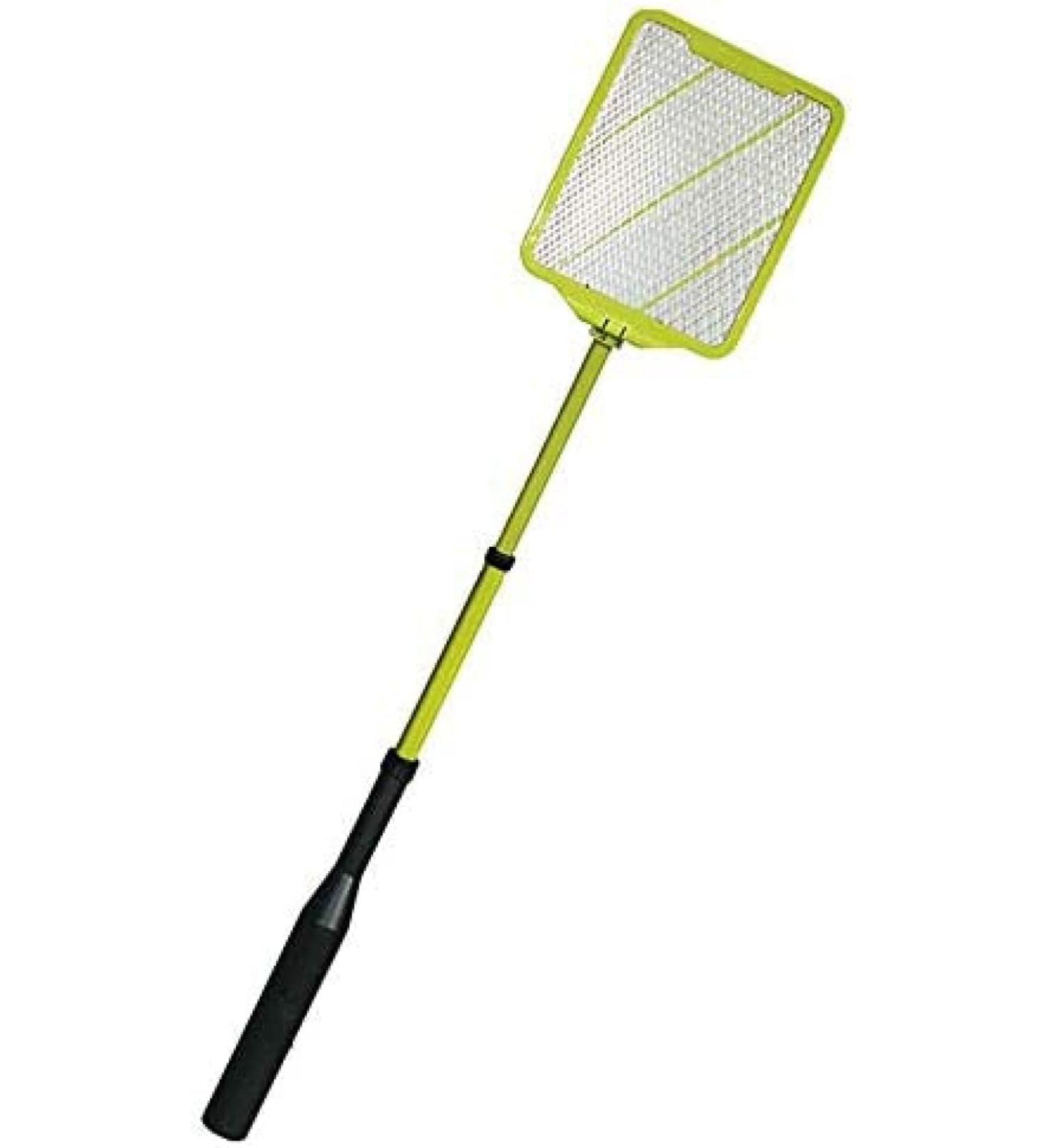 Extendable Insect Zapper Fly Swatter Fly Killer Mosquitoes Racket Swatter Bug Fruit Fly Killer for Indoor and Outdoor-White - Buy Online on GoSupps.com