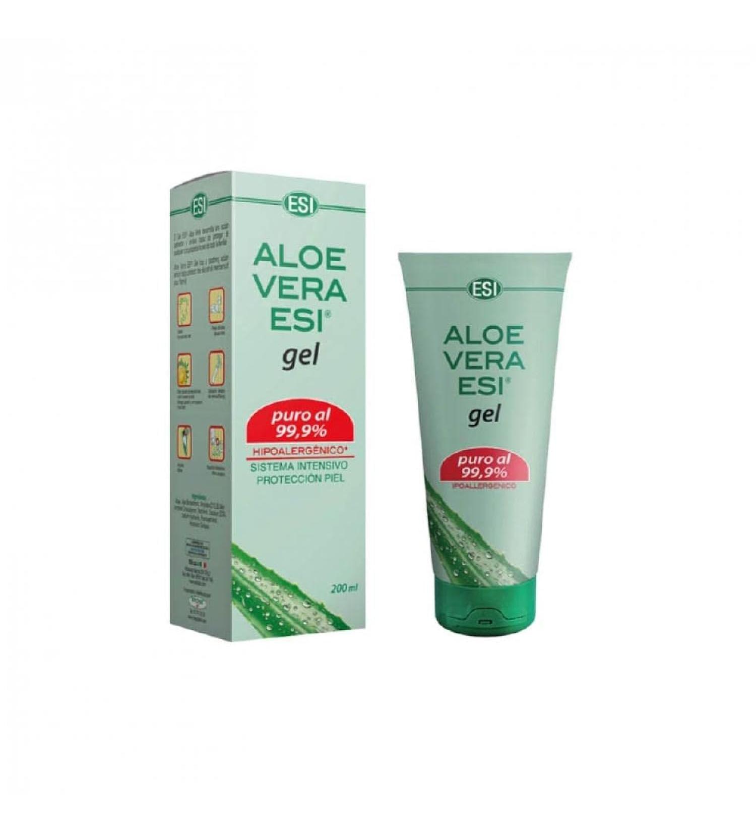 Buy Pure Aloe Vera Gel 200ml | ESI - Natural Skincare for Hydration & Healing | International Shipping Available - Buy Online on GoSupps.com
