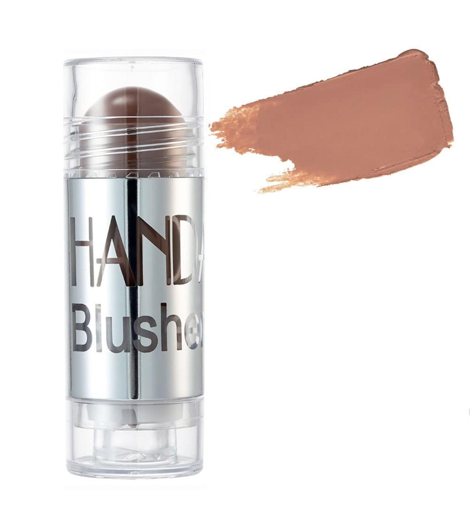 PICKX Chubby Blush Stick Multipurpose Blush Blush Stick For Cheeks Cream Blush Pink Blush Peach Stick Matte Stick Glow Stick Brighten Skin Tone (08#Contour) - Buy Online on GoSupps.com