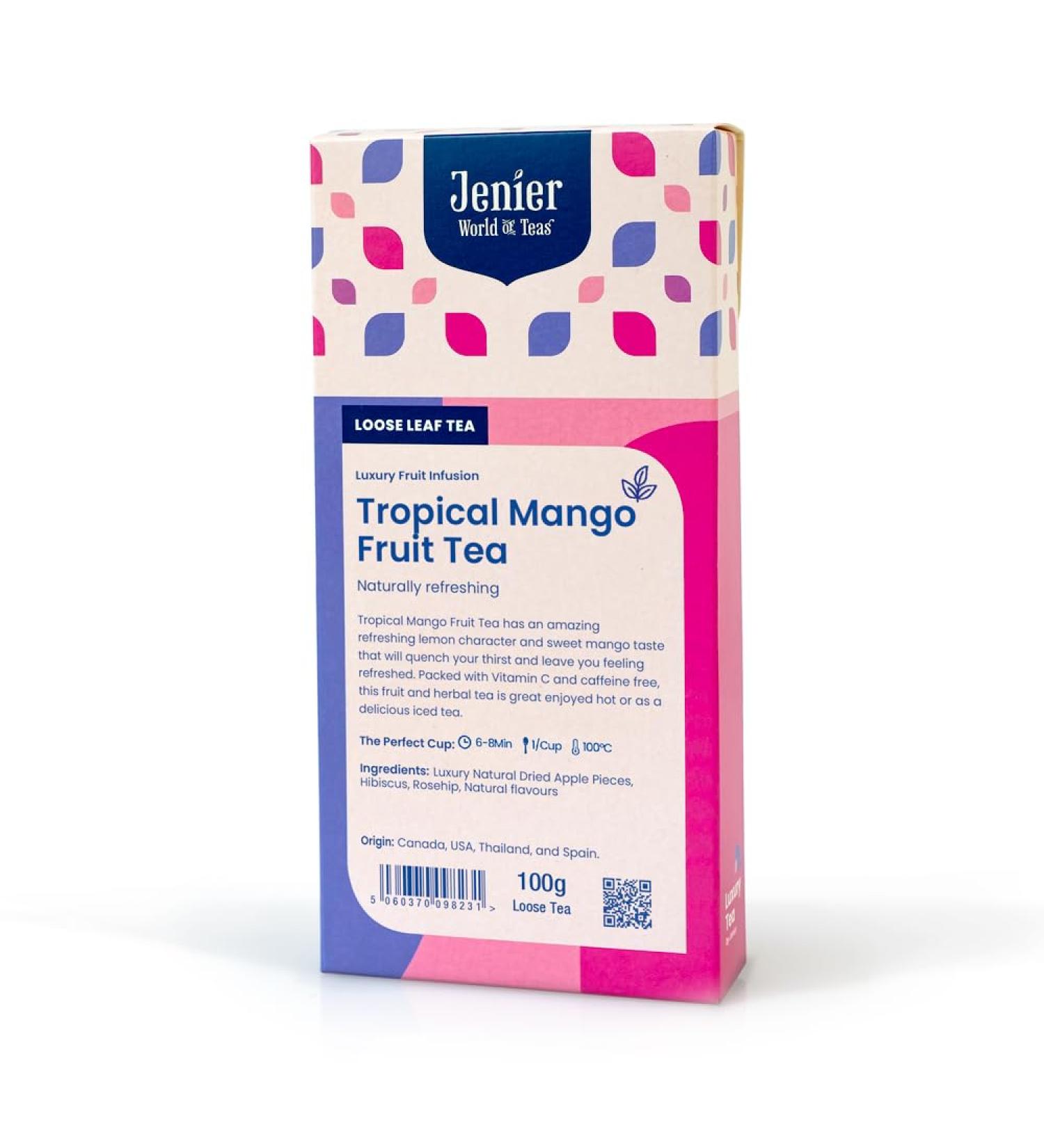 Tropical Mango Fruit Tea - 100g Loose Leaf Tea