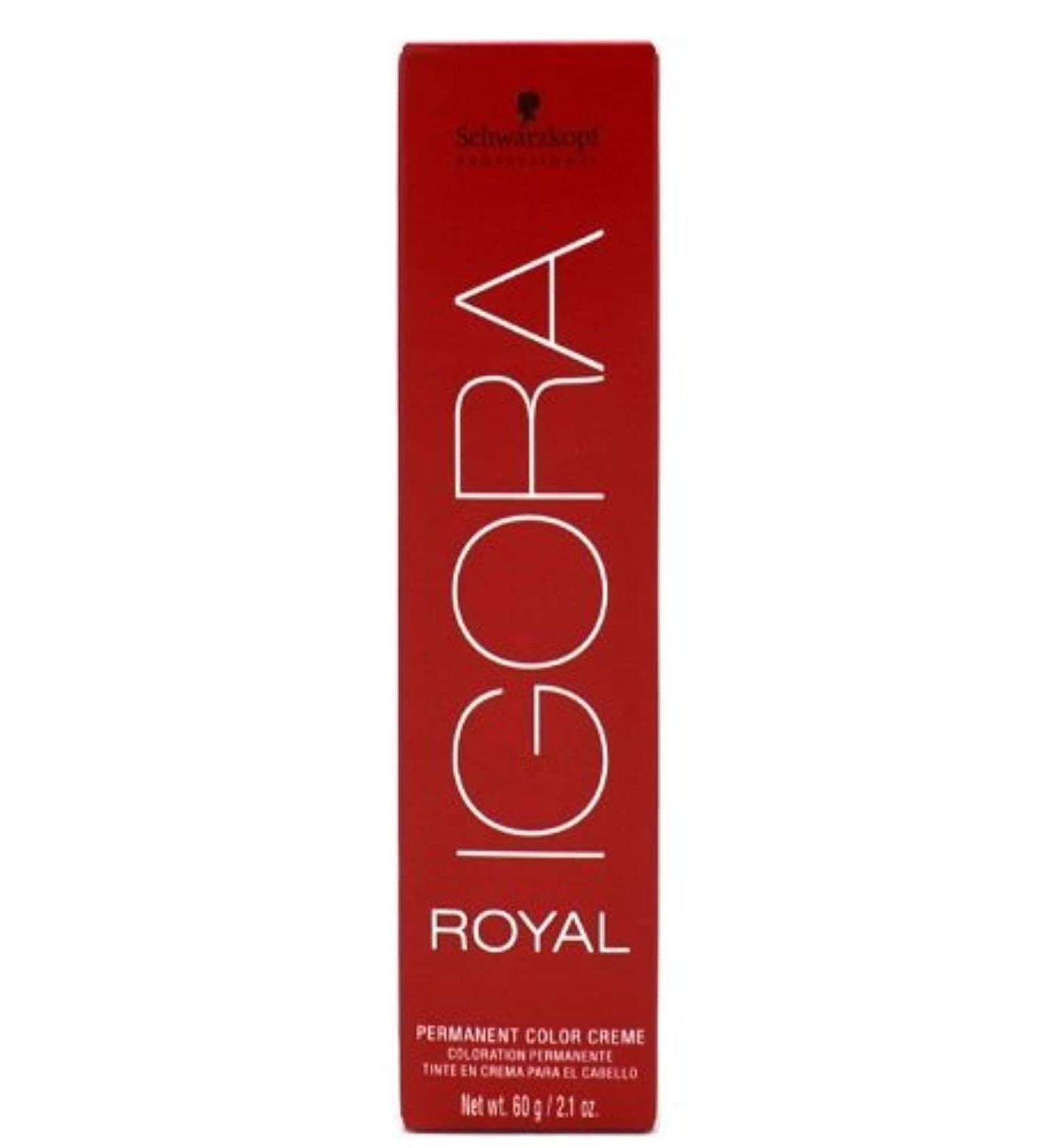 Schwarzkopf Igora Royal Hair Color 6-99 Dark Blonde Violet Extra 60g - 2.1oz - Pack of 1 - Buy Online on GoSupps.com