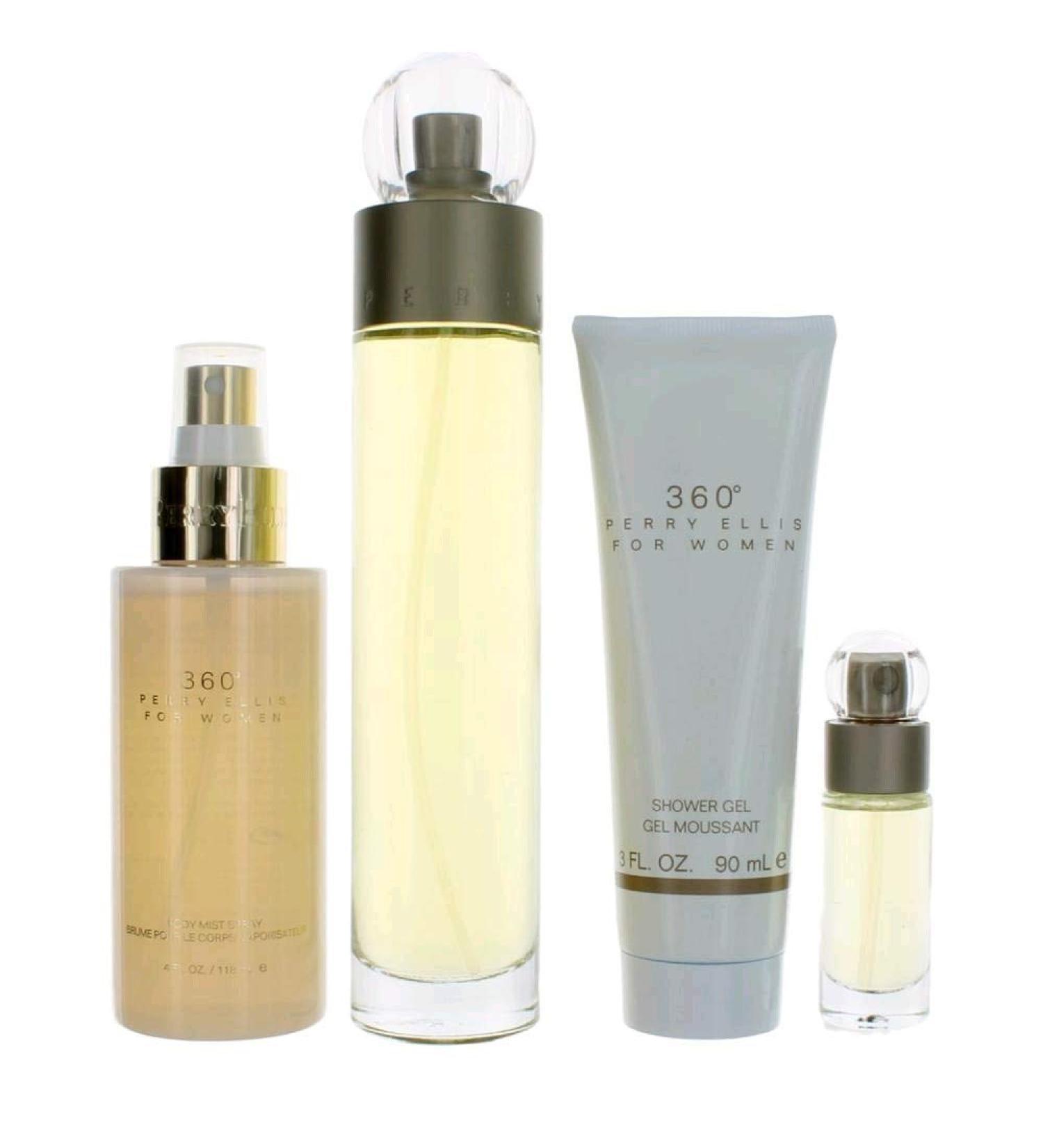 Perry Ellis Fragrances 360 for Women 4-piece Gift Set