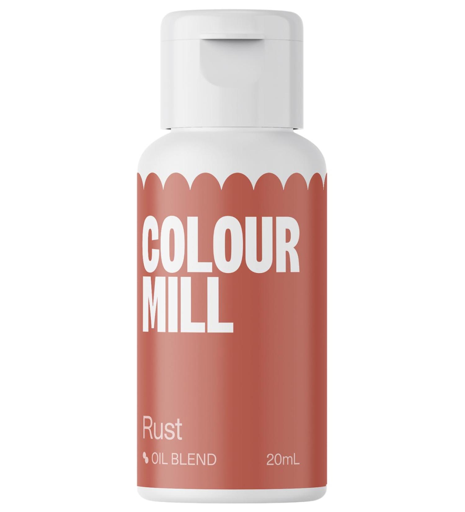 Color Mill Oil Blend Food Coloring - Rust 20ml | Perfect for Chocolate Fondant Cakes & Macarons - Premium Oil-Based Food Colors for Baking - Buy Online on GoSupps.com
